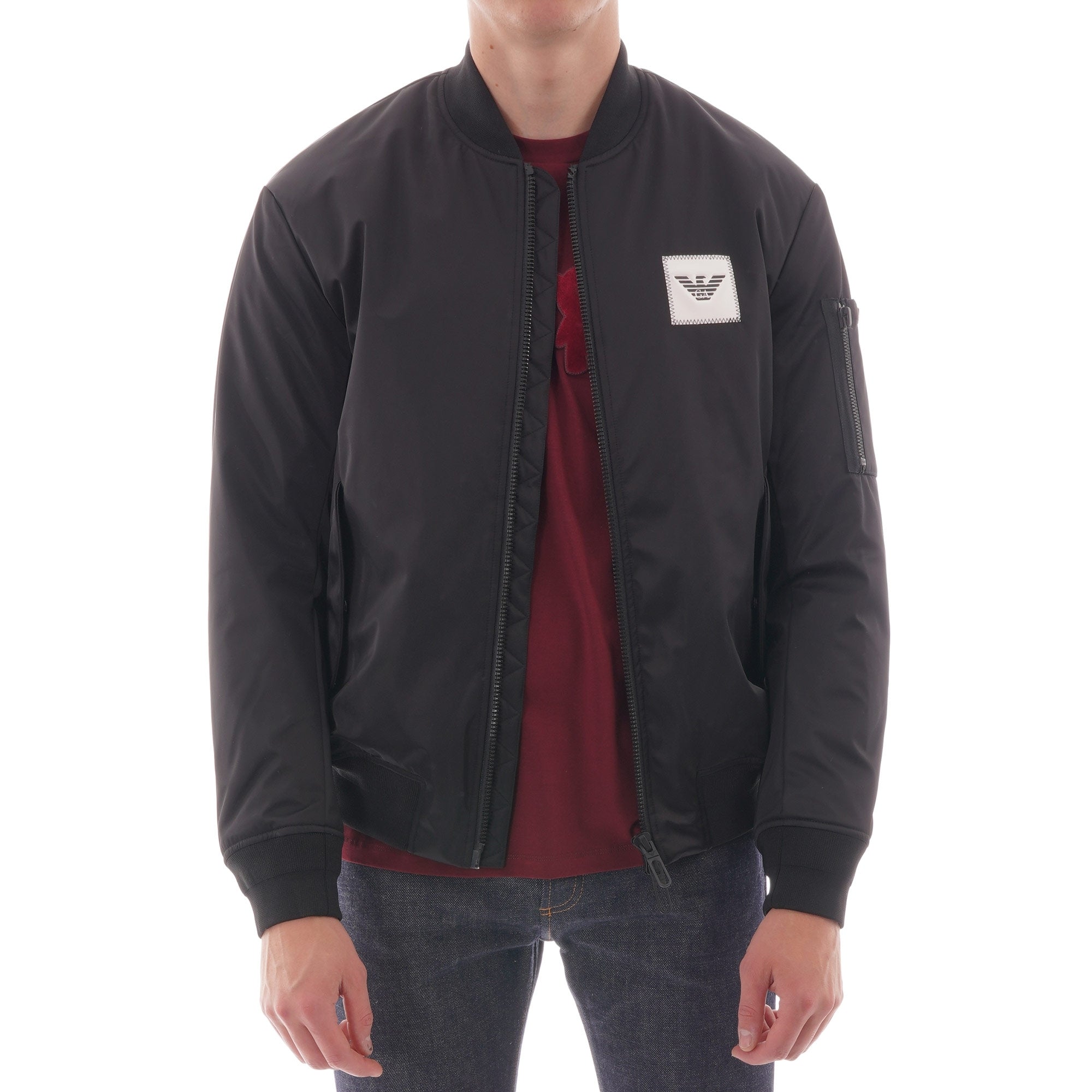 Emporio Armani Bomber Jacket (Black) 6G1BB4 – Dandy Fellow