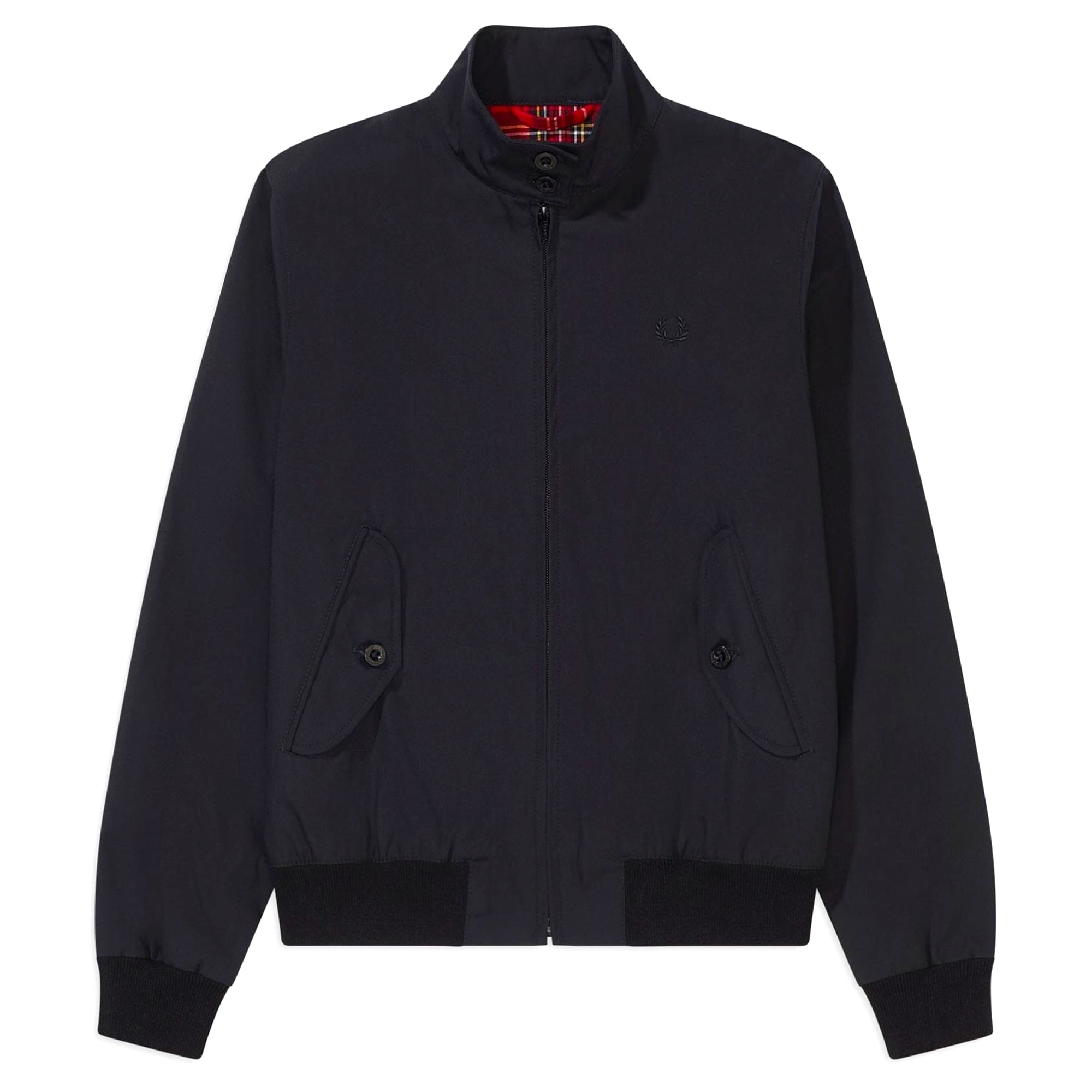 【別注】FRED PERRY / Harrington Jacket 26SS Fred Perry Black Harrington Jacket | Jules B