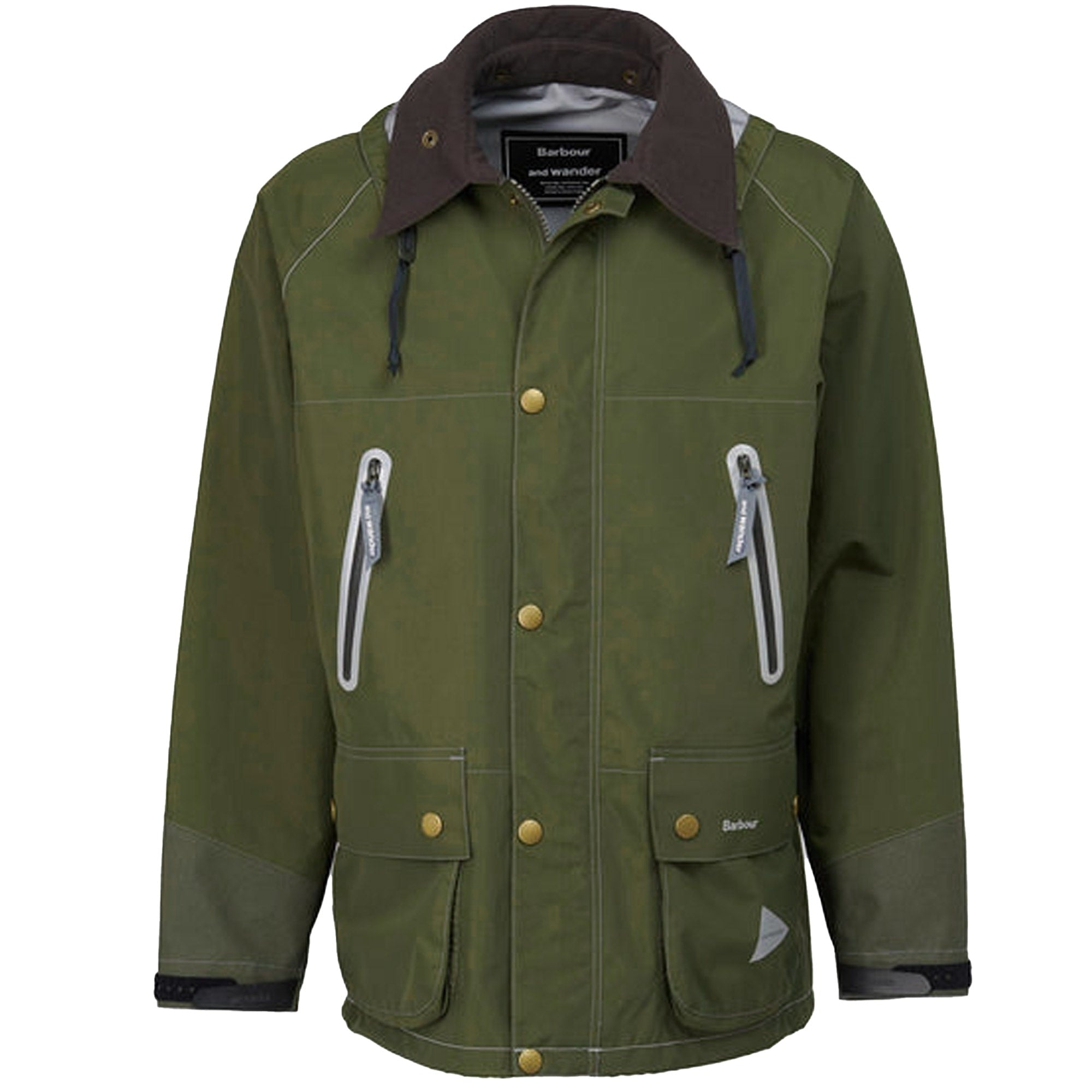 Barbour x And Wander 3L Waterproof Jacket - MWB1015OL – Dandy Fellow