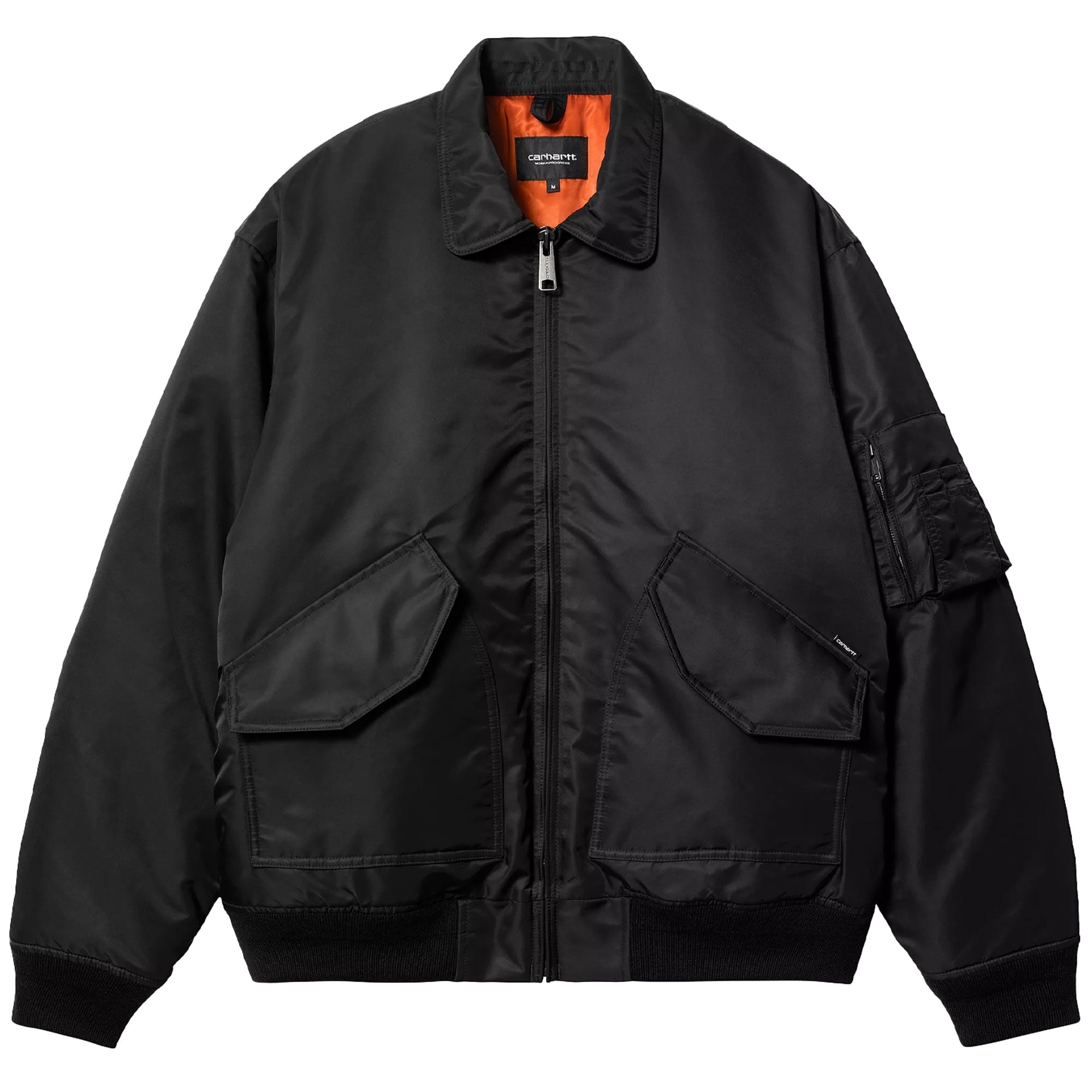 Carhartt WIP Olten Bomber - Black I032300-2EH – Dandy Fellow