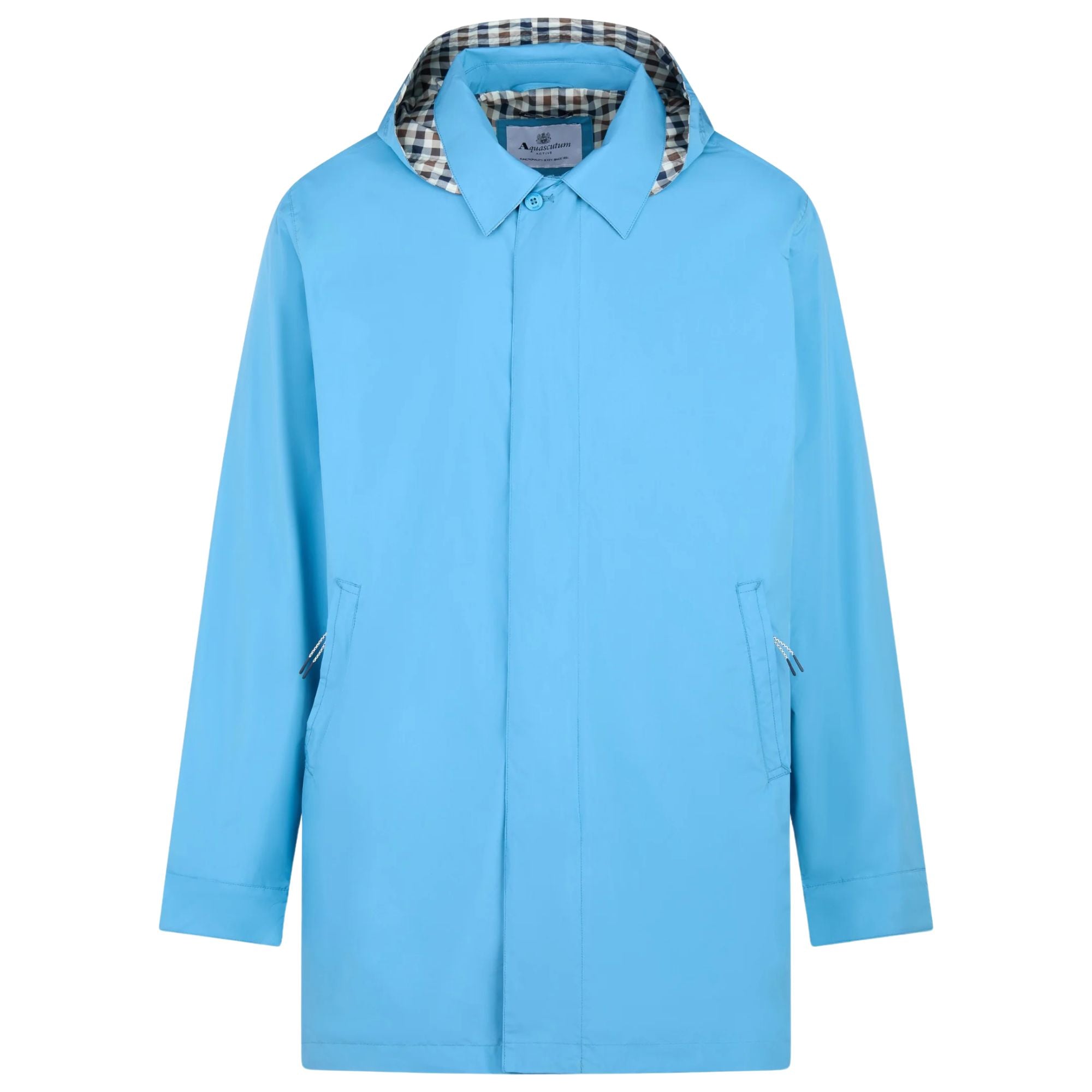 Aquascutum RLG Badge Packable Trench - Avio Blue 06JK016-AV