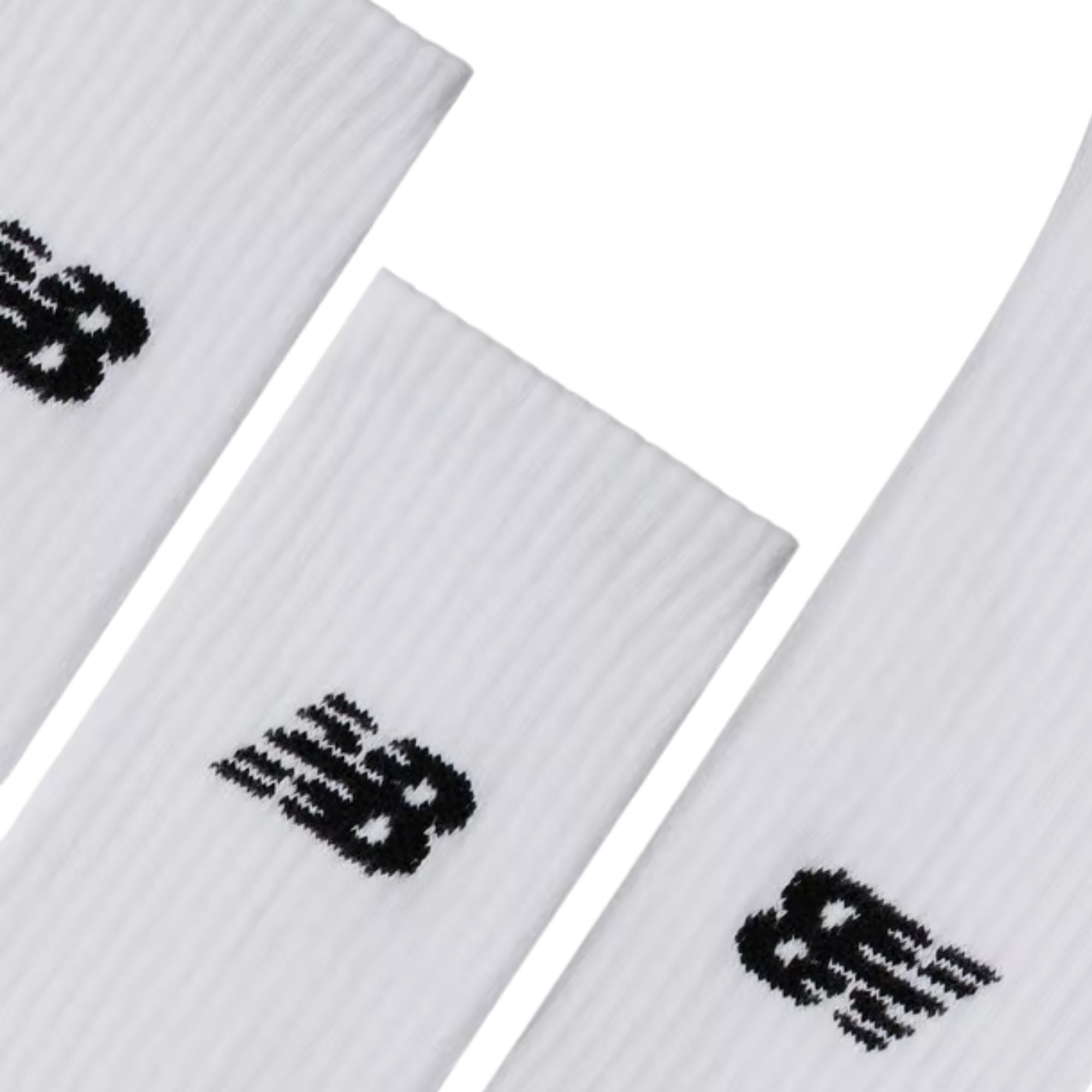 New Balance Everyday Crew Socks 3 Pack - White