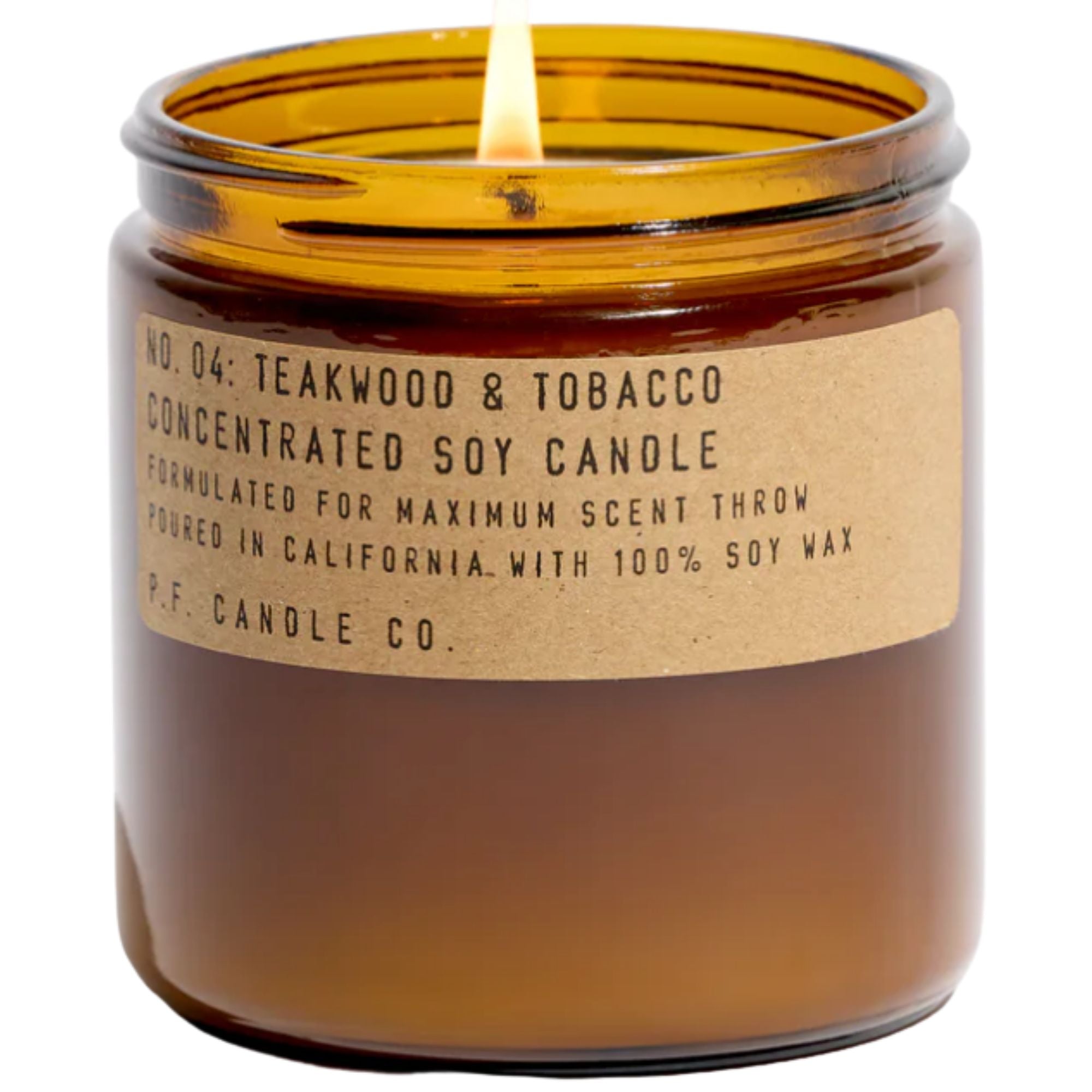 P.F. Candle Teakwood & Tobacco - Large Concentrated Candle