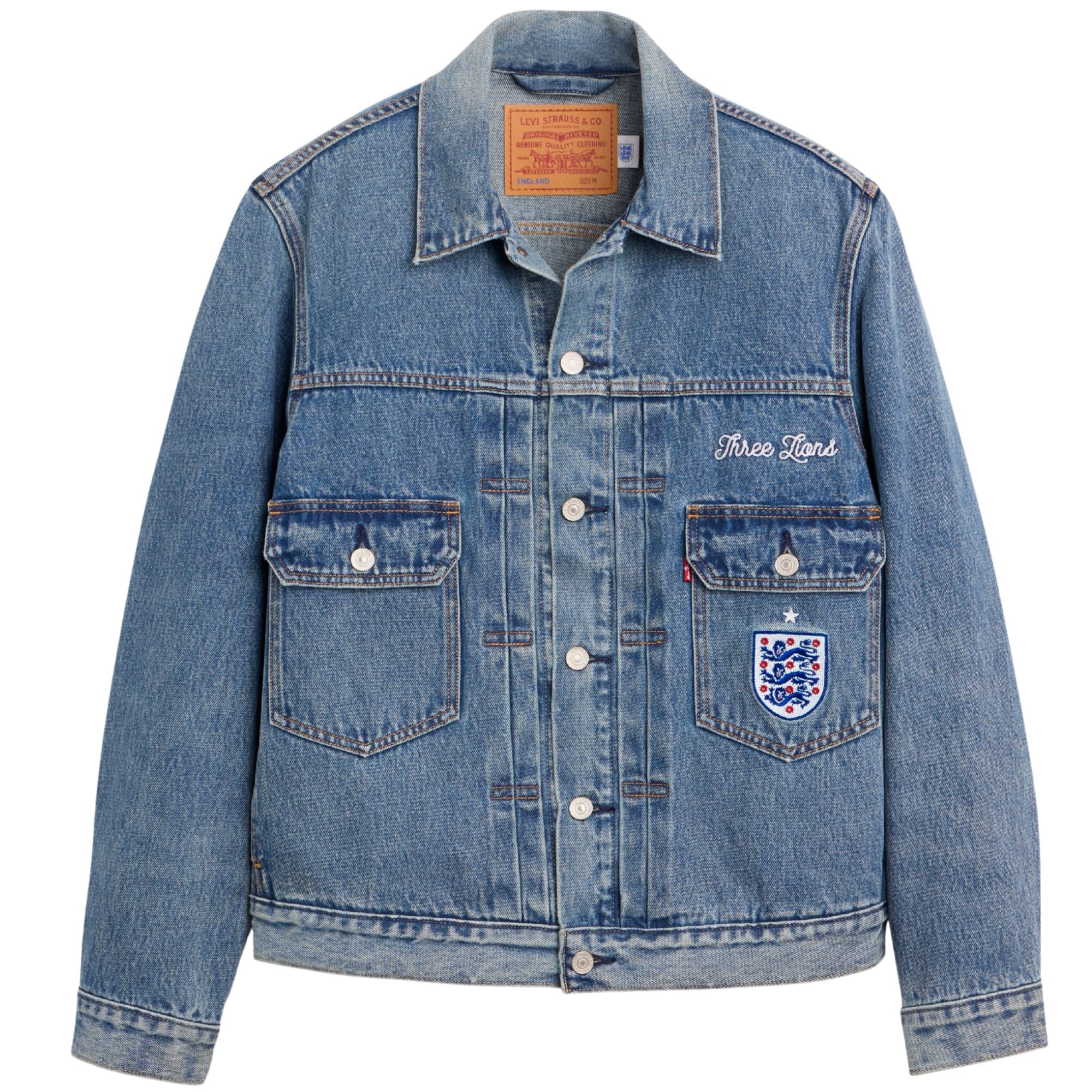 Levi's® England Football Type II Jacket - Denim