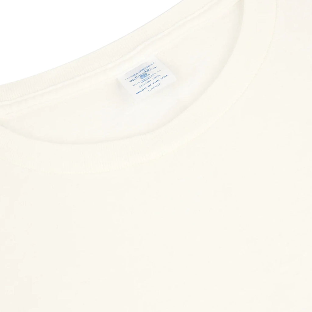 Velva Sheen Short Sleeve Crew Neck T-Shirt - White