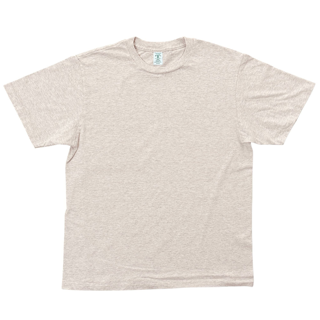 Velva Sheen Short Sleeve Crew Neck T-Shirt - Oatmeal