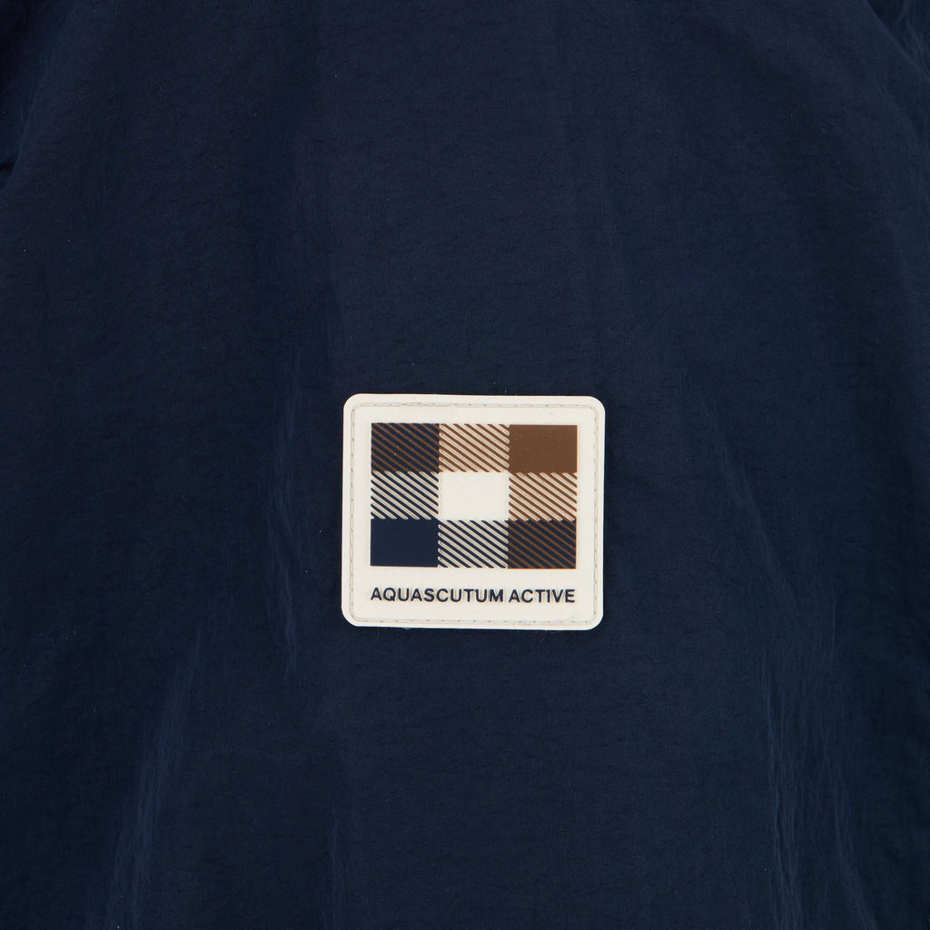 Aquascutum Lamina Mock Neck Jacket - Navy