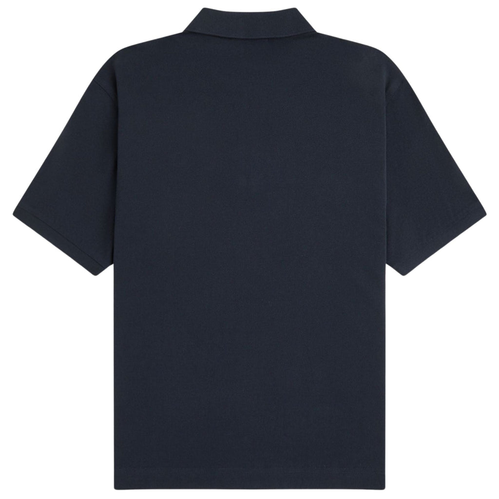 Fred Perry Tennis Net Tape Polo Shirt - Navy