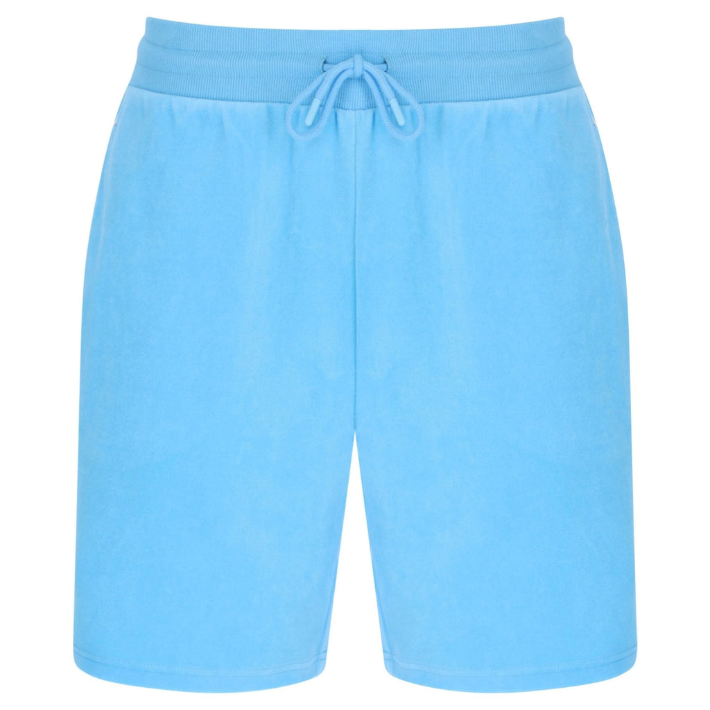 Sergio Tacchini Tasso Velour Short - Baltic Sea