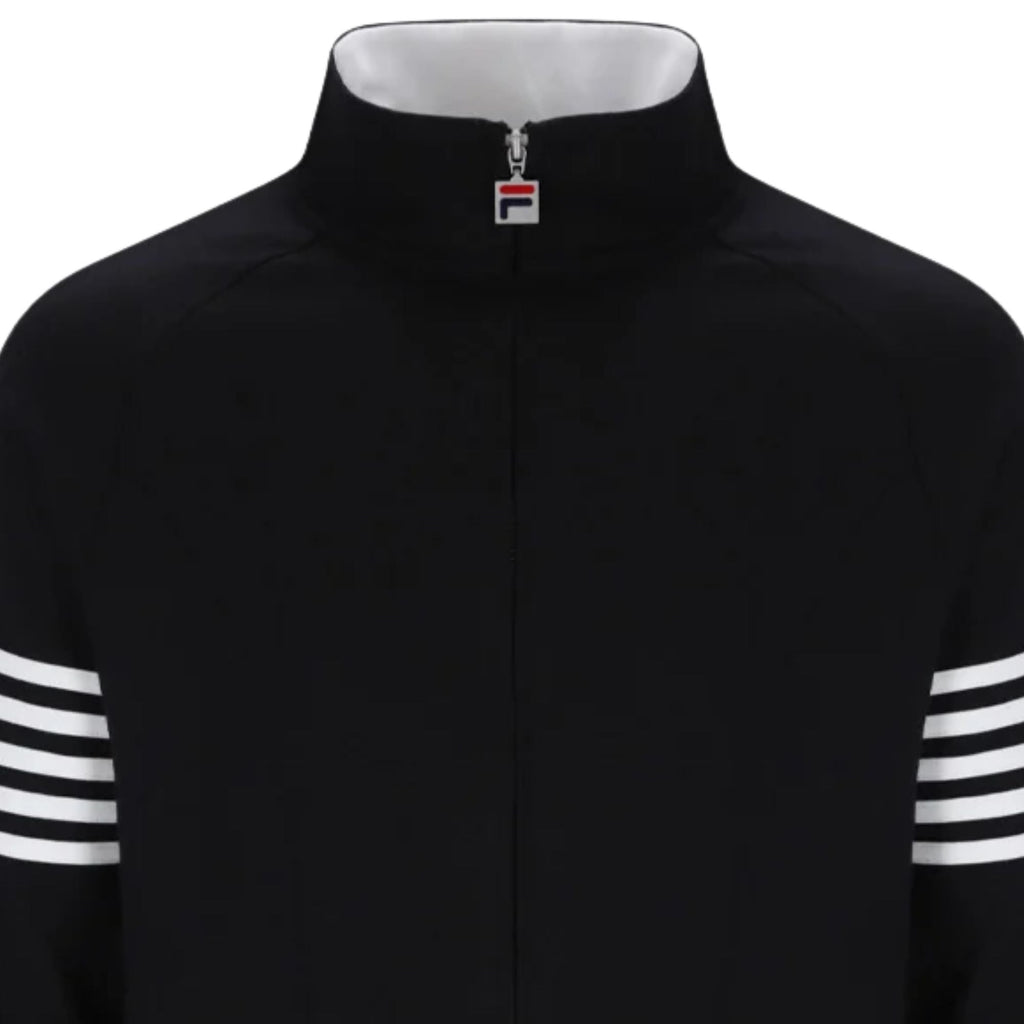 Fila Vintage Patrice Cut And Sew Jacket - Black/White