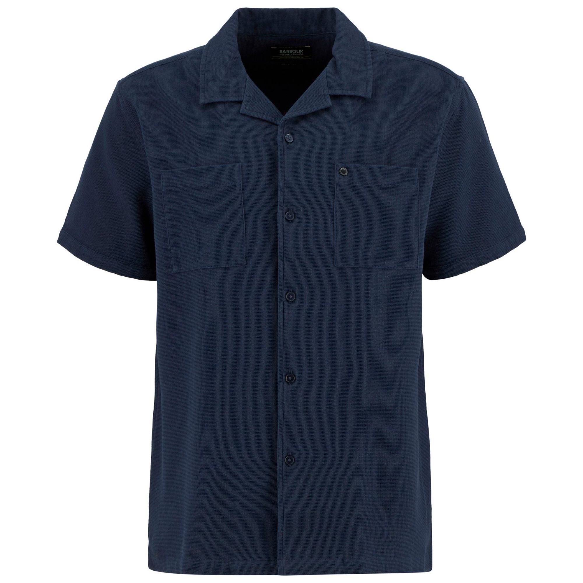 Wayback Waffle Shirt - Navy
