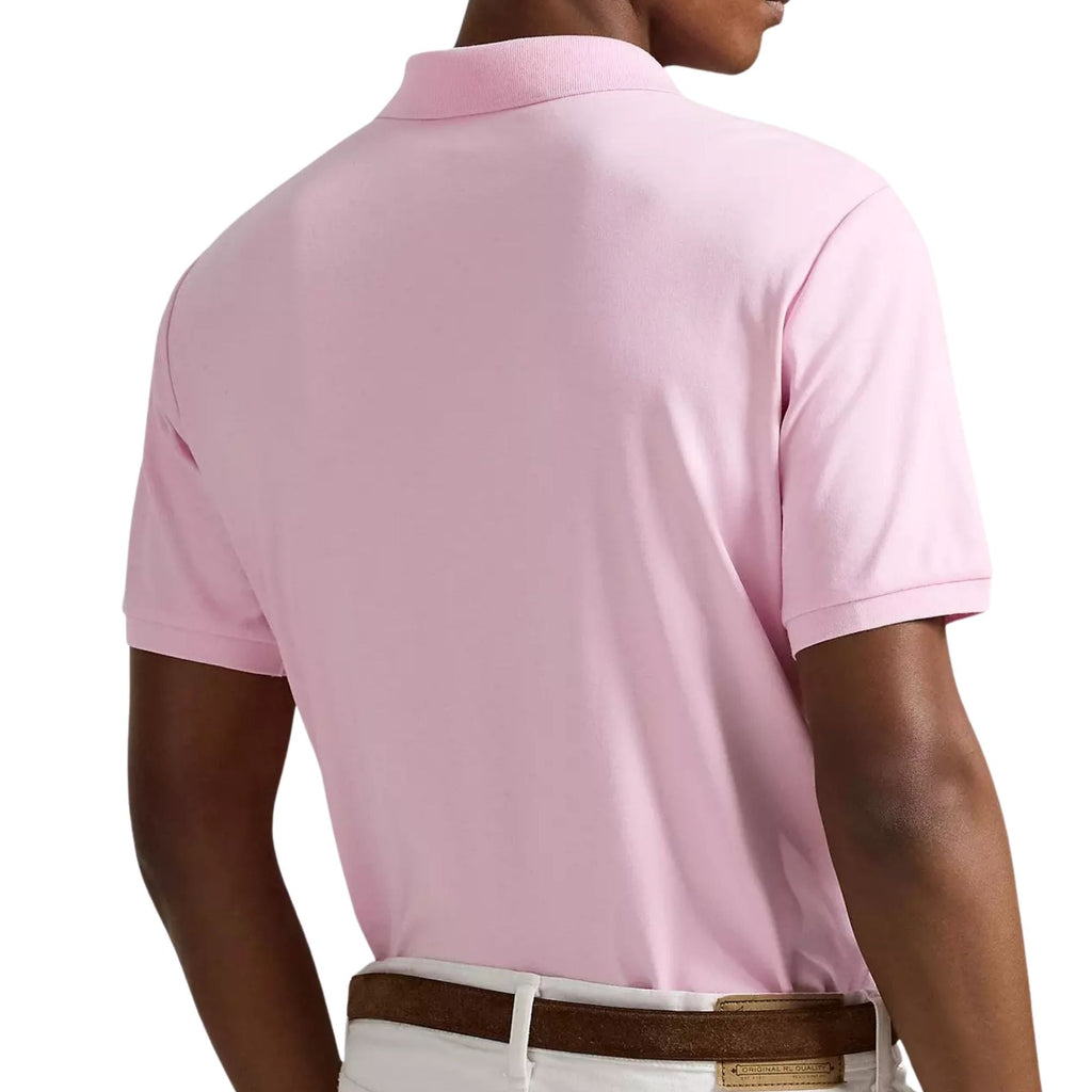 Polo Ralph Lauren Slim Fit Short Sleeve Polo Shirt - Pink
