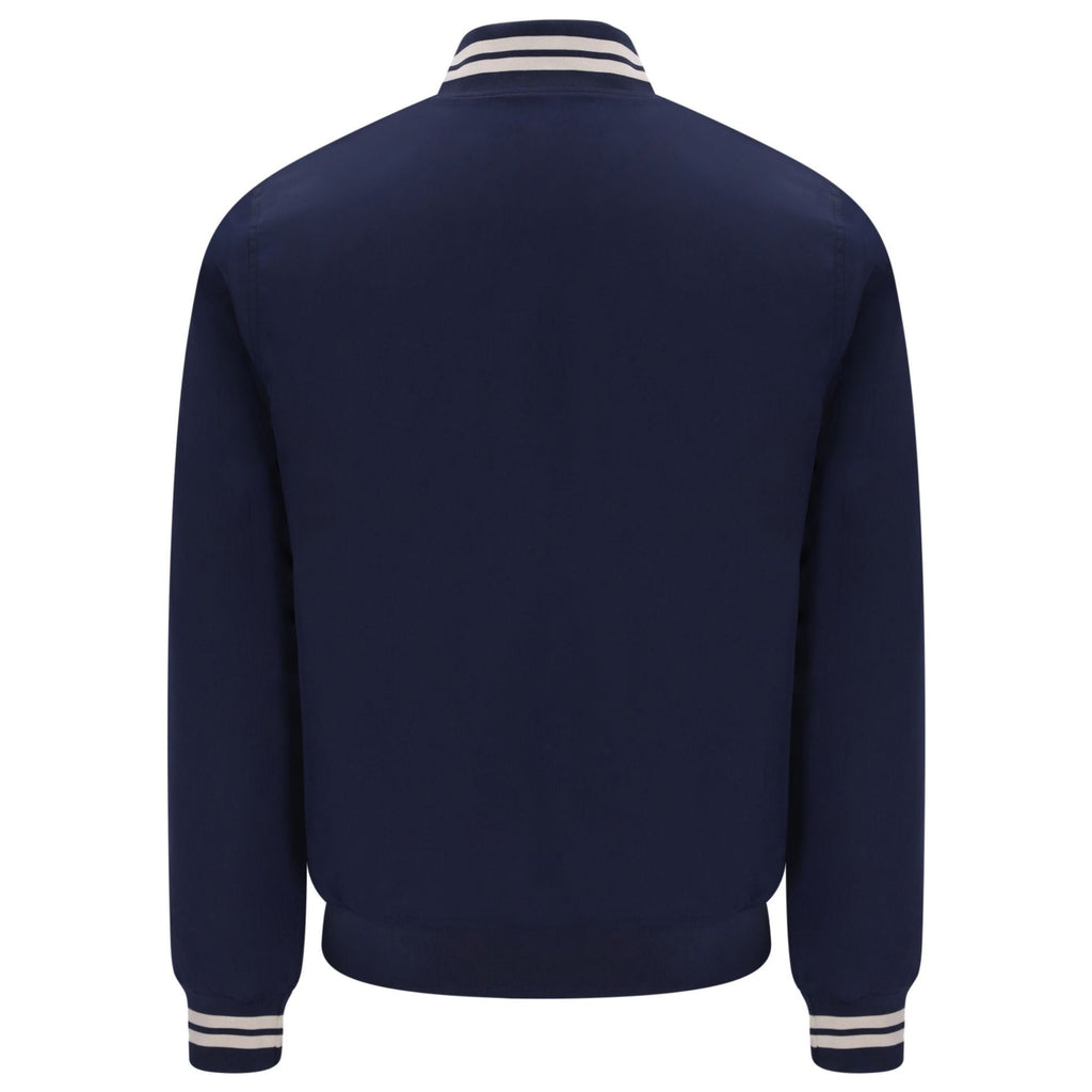 Sergio Tacchini Court Bomber Jacket - Maritime Blue/Peyote