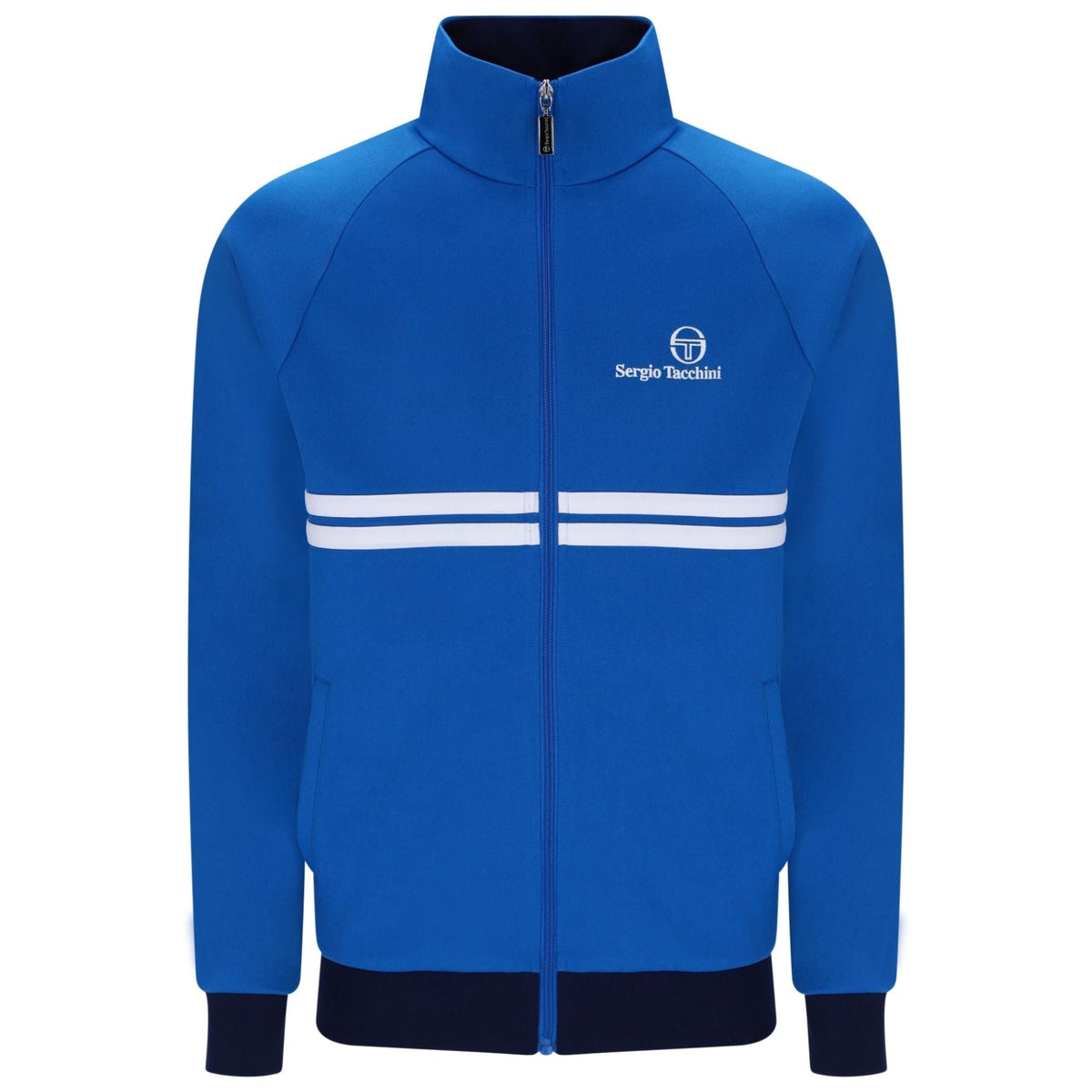 Sergio Tacchini New Dallas Track Top - Princess Blue/White/Maritime Blue