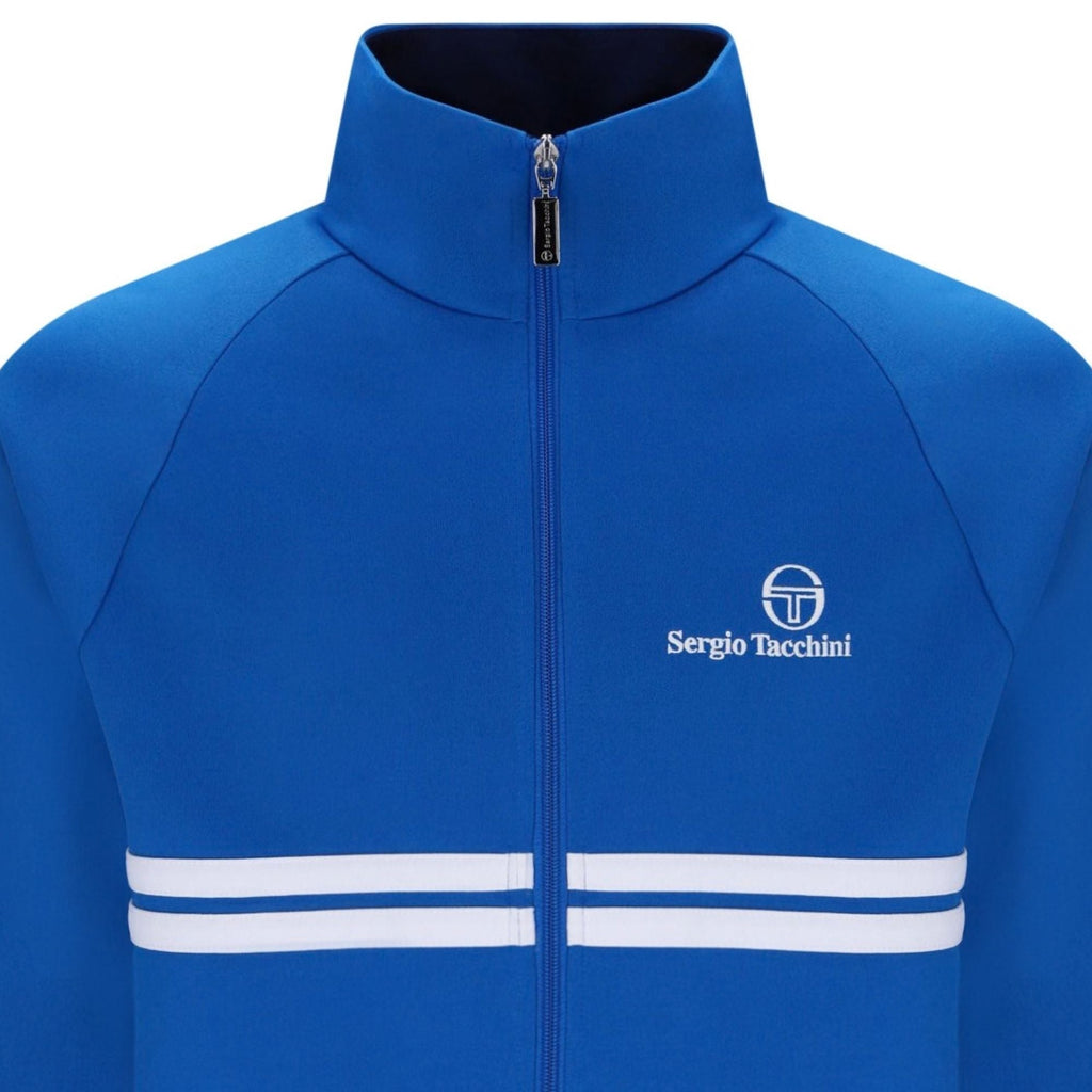 Sergio Tacchini New Dallas Track Top - Princess Blue/White/Maritime Blue