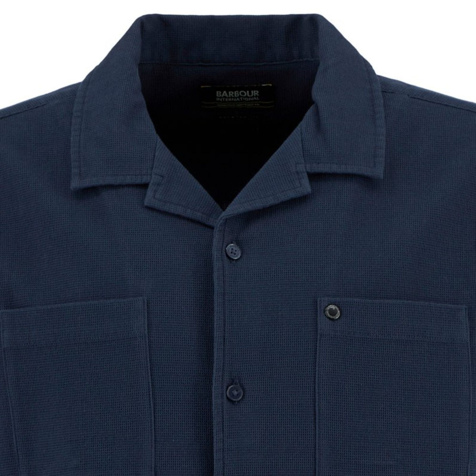 Wayback Waffle Shirt - Navy
