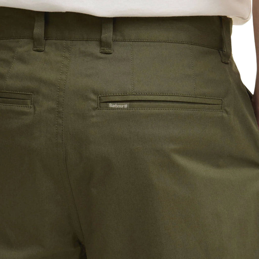 Barbour Mordey Chino Short - Mid Olive