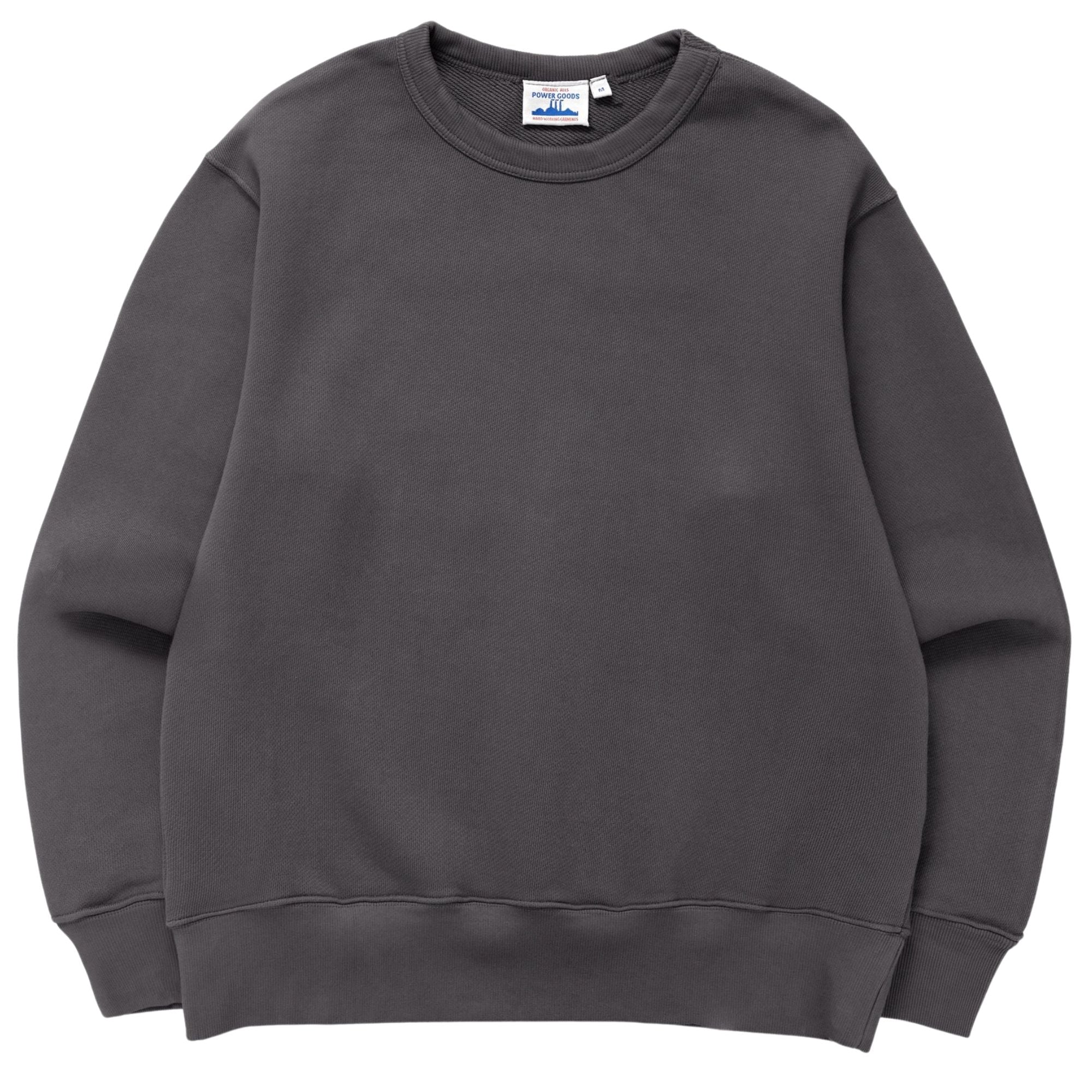 Power Goods Loopback Crewneck - Washed Black
