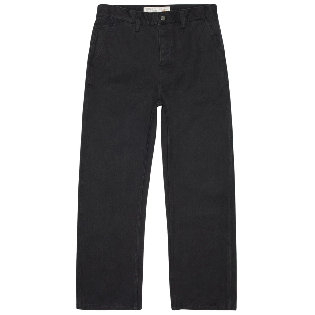 Nudie Jeans Tuff Tony Pants Duck Canvas - Black