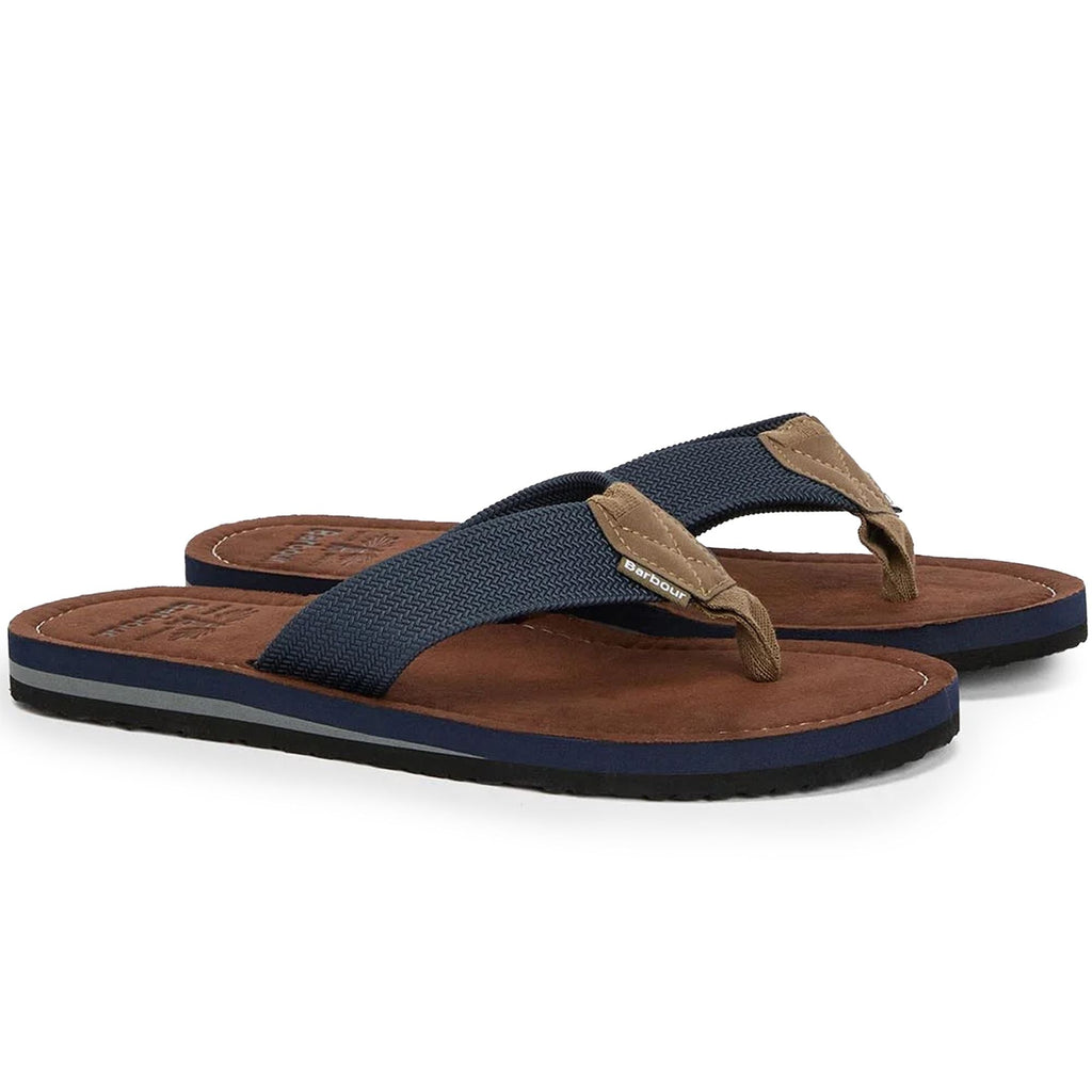 Barbour Toeman Beach Sandal - Navy