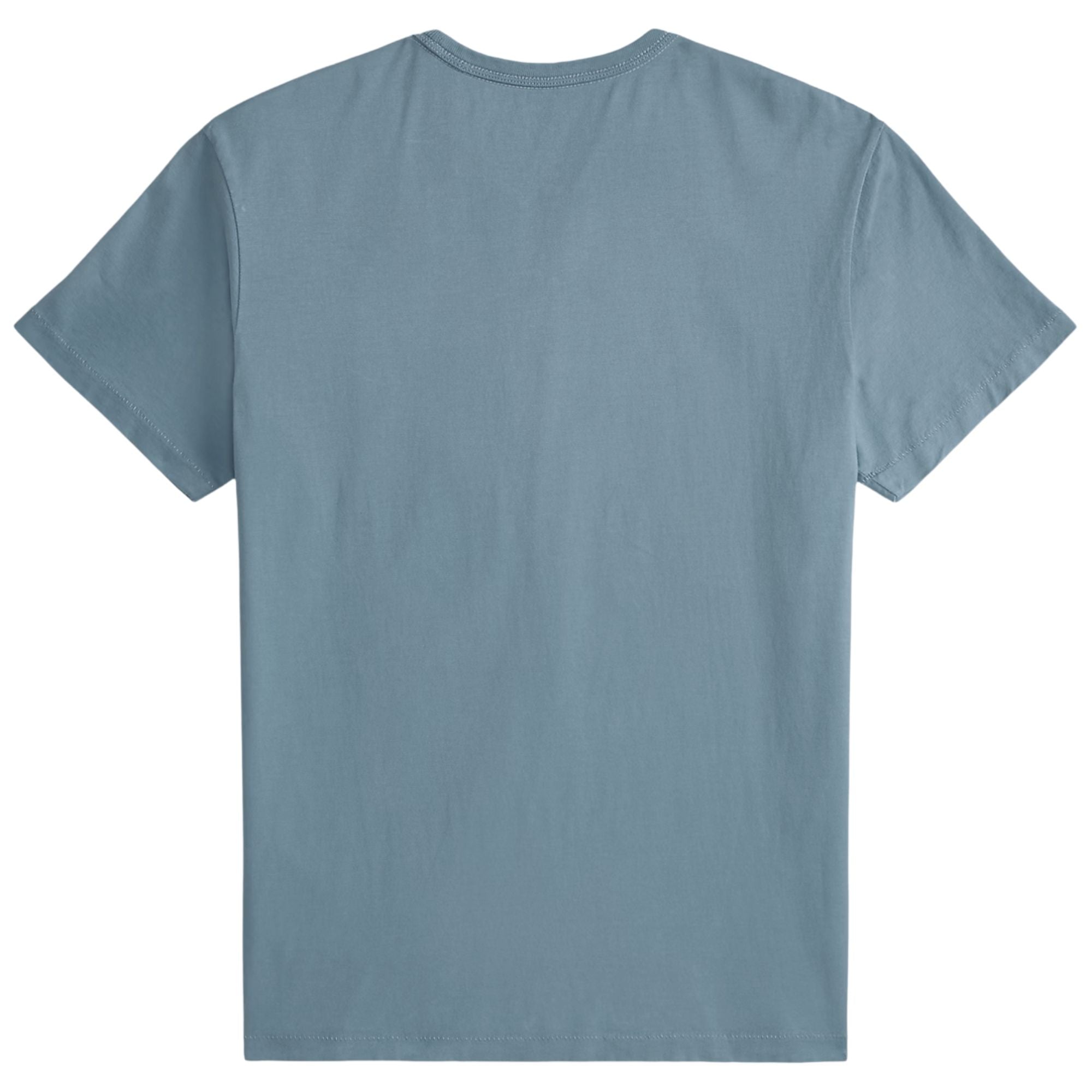 RRL by Ralph Lauren Garment-Dyed Crewneck T-Shirt - Blue