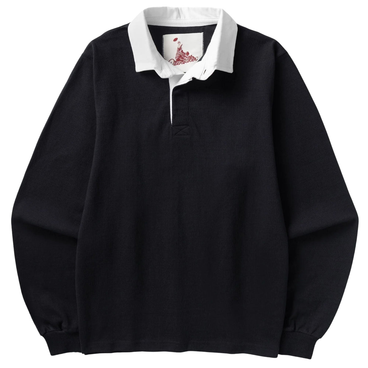 Opensider Classic Rugby Shirt - Black