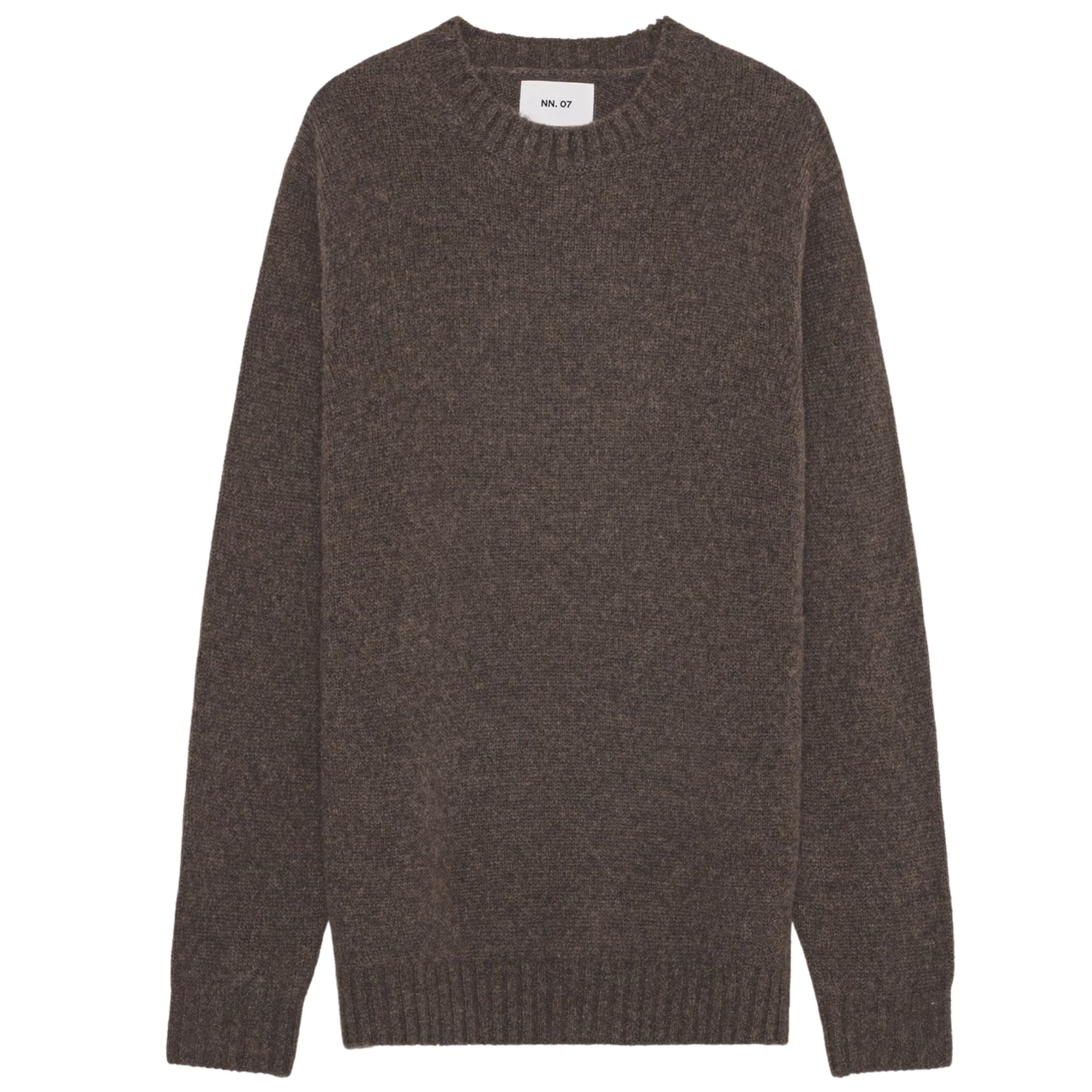 NN07 Lee Merino Wool Sweater - Tarmac