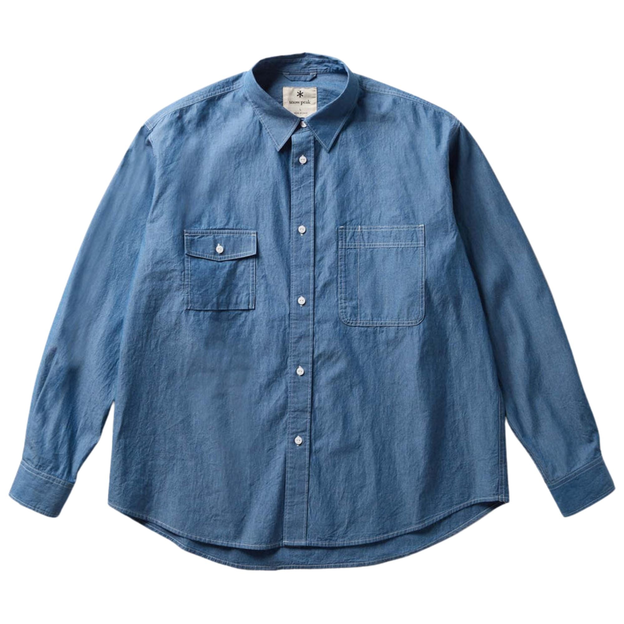 Chambray Work Shirt - Blue
