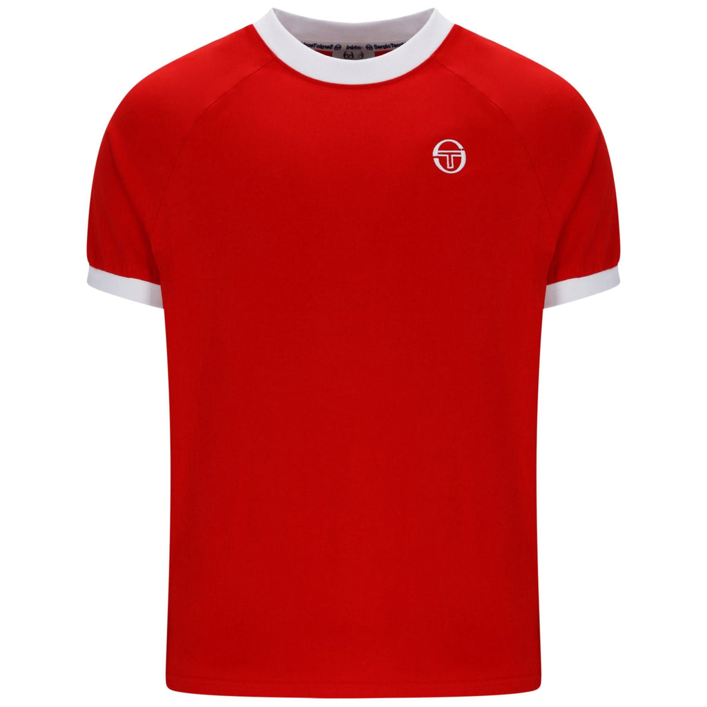 Sergio Tacchini Pino Ringer T-Shirt - Red