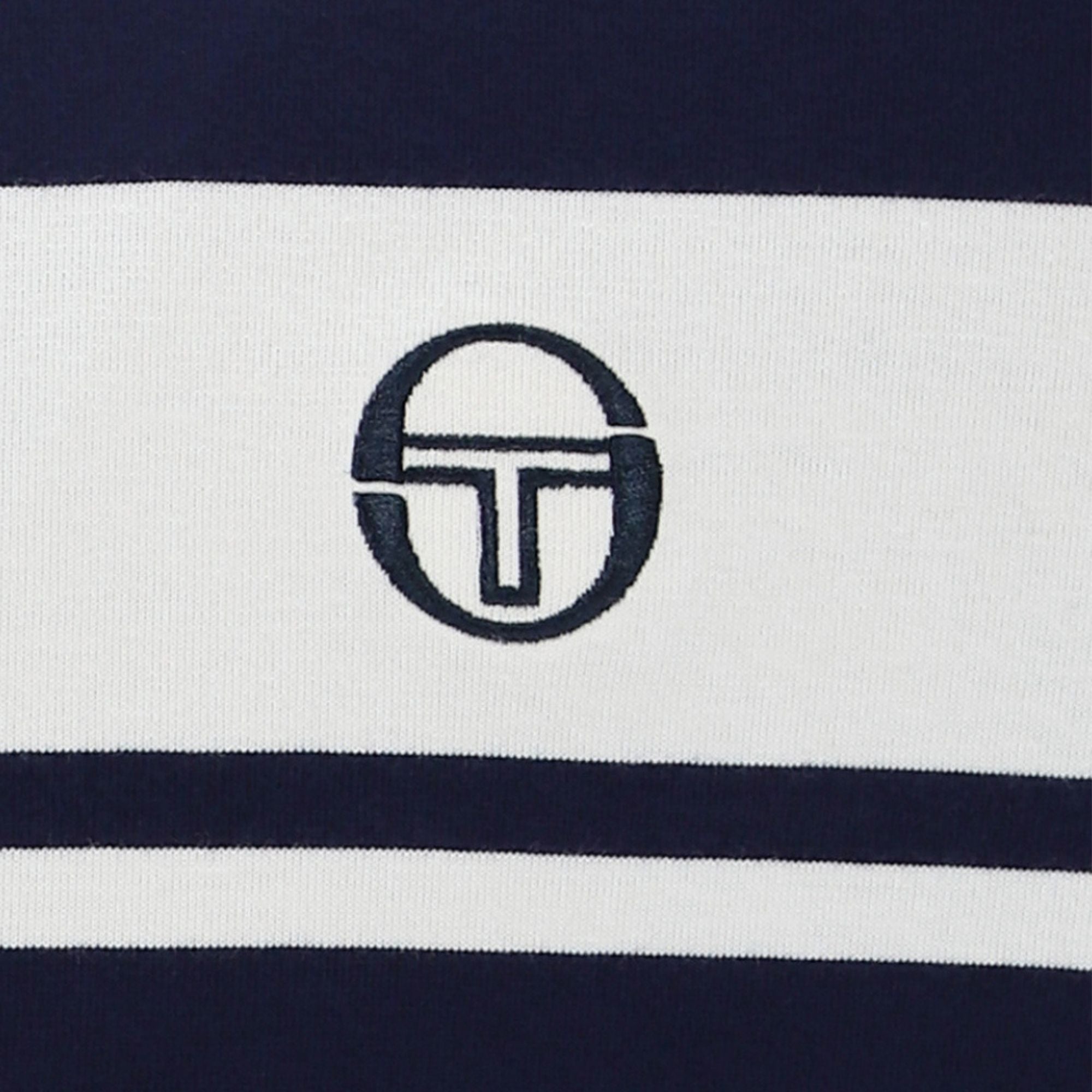 Sergio Tacchini Master T-Shirt - Navy and White