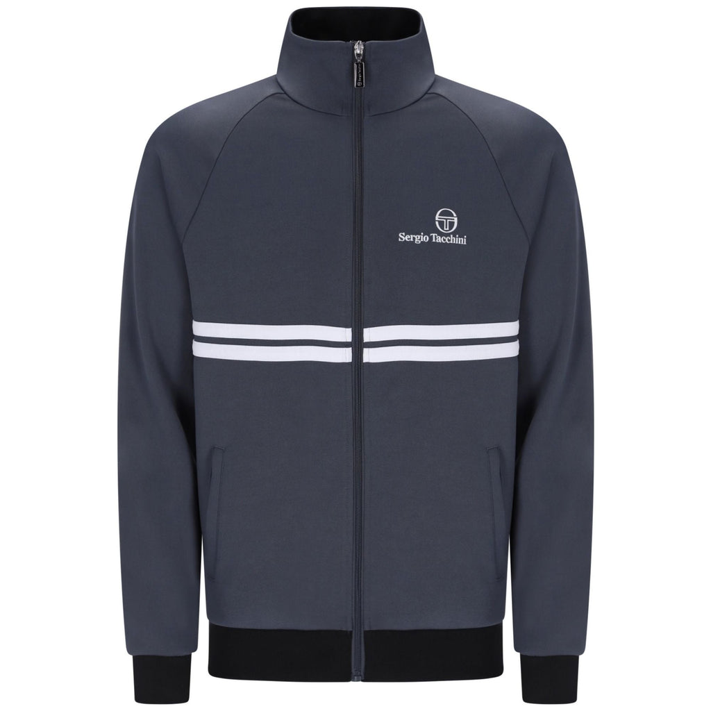 Sergio Tacchini New Dallas Track Top - Turbulence/White/Black