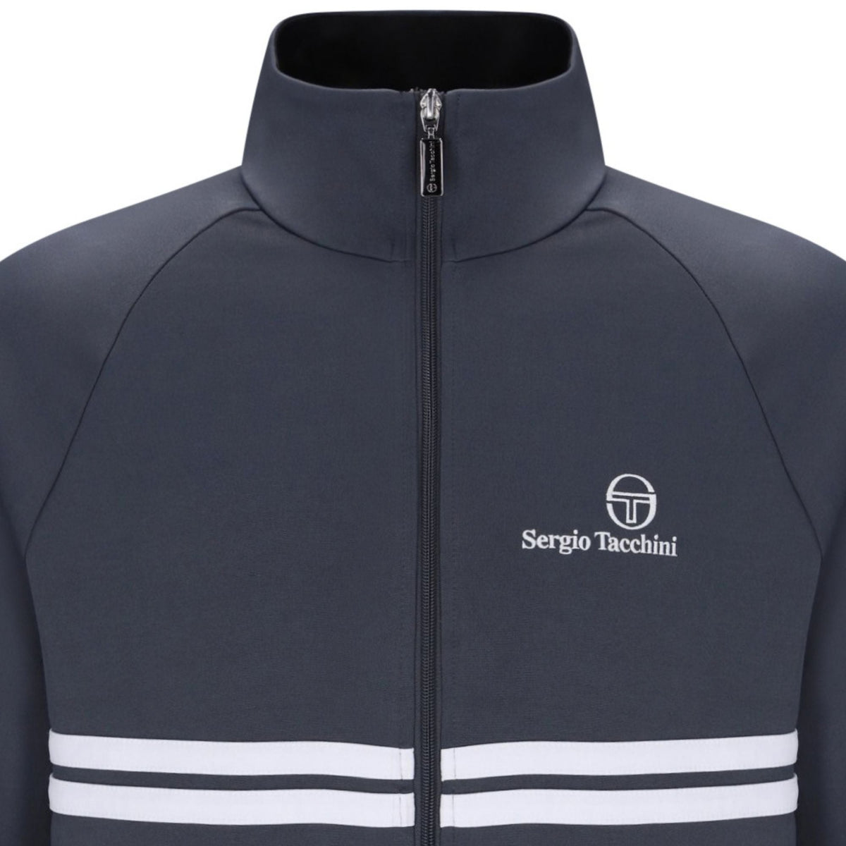Sergio Tacchini New Dallas Track Top - Turbulence/White/Black