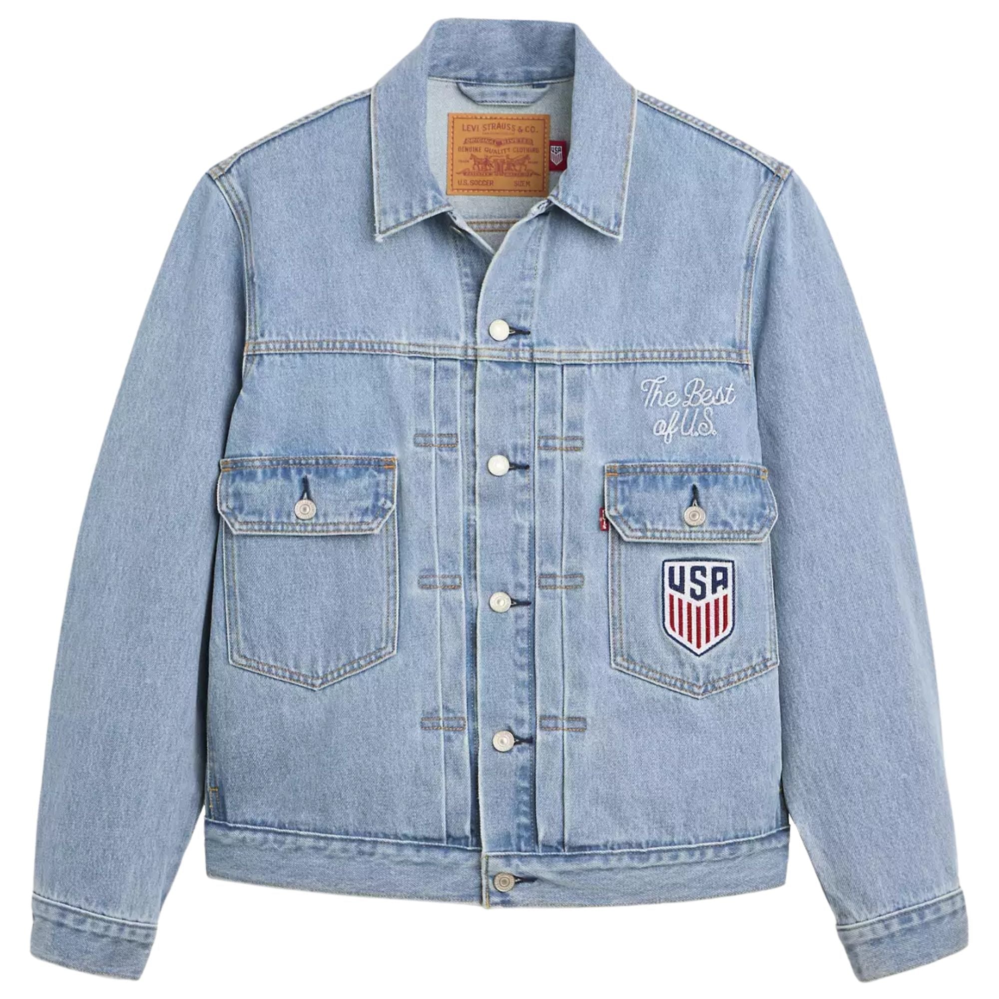 Levi's® U.S. Soccer Type II Jacket - Denim