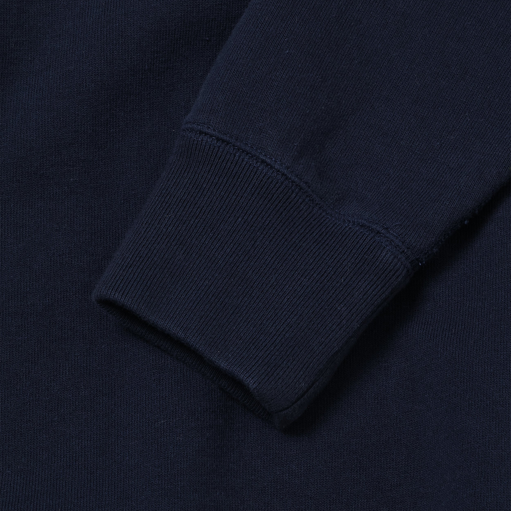 Wonder Looper Pullover Hoodie Super Looper French Terry - Navy