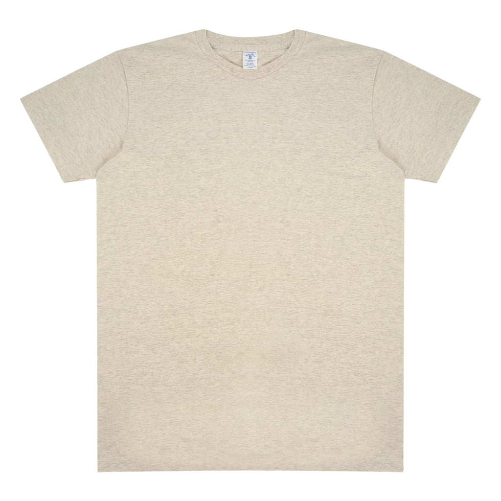 Velva Sheen Short Sleeve Crew Neck T-Shirt - Oatmeal