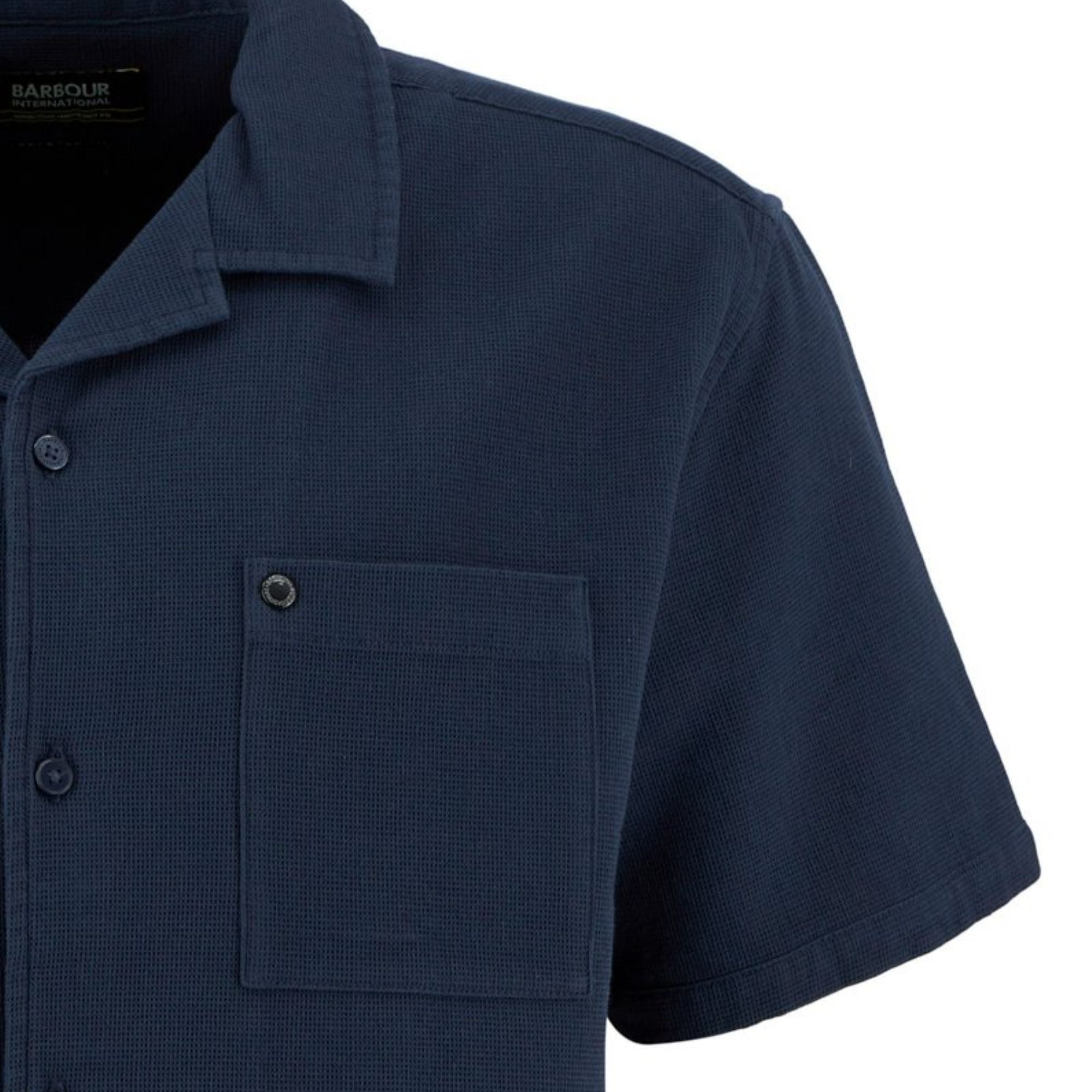 Wayback Waffle Shirt - Navy