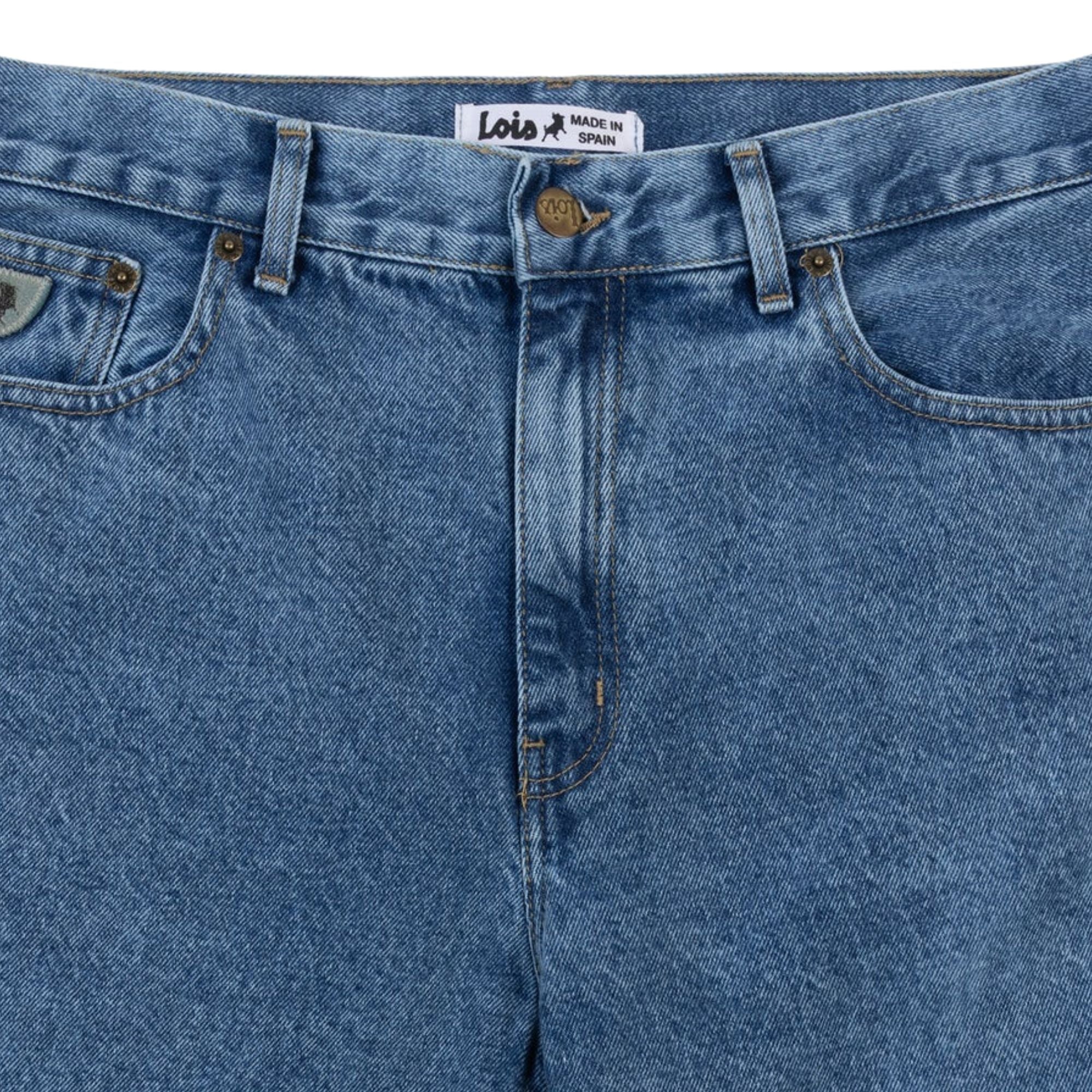 Lois Jeans Pepe Corvette Denim Short - Stone Washed