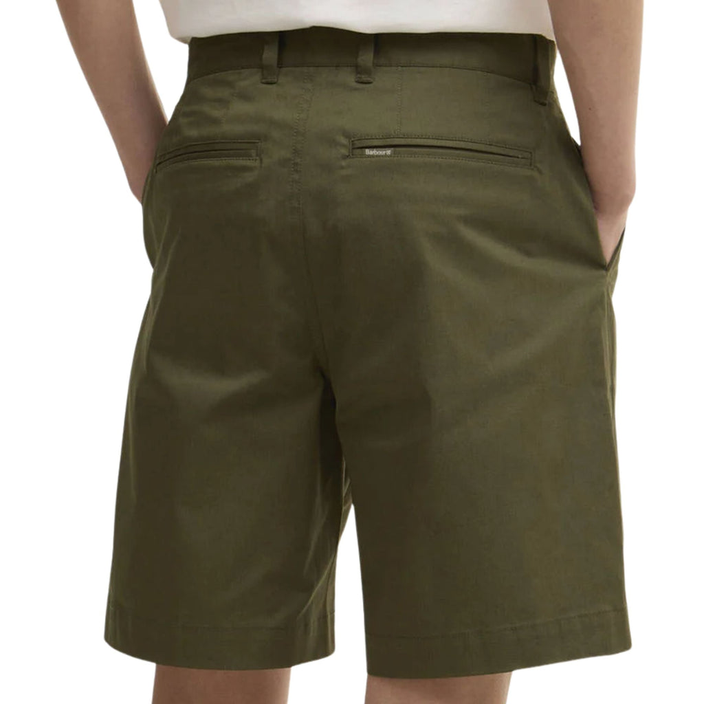Barbour Mordey Chino Short - Mid Olive
