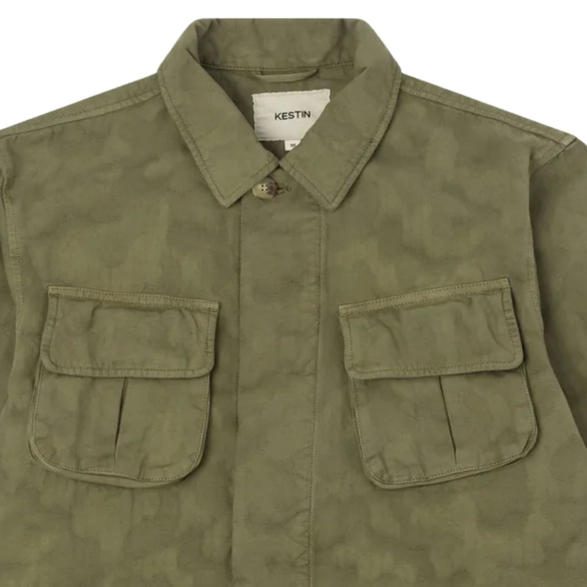 Kestin Jacquard Ripstop Cotton Tyndrum Jacket  - Military