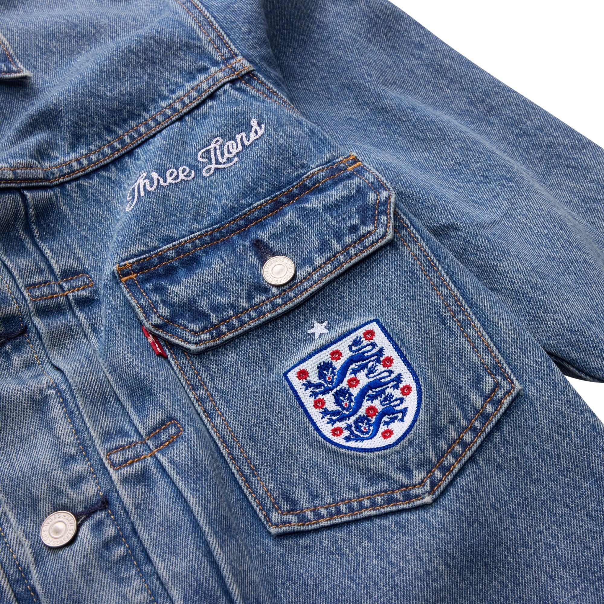 Levi's® England Football Type II Jacket - Denim