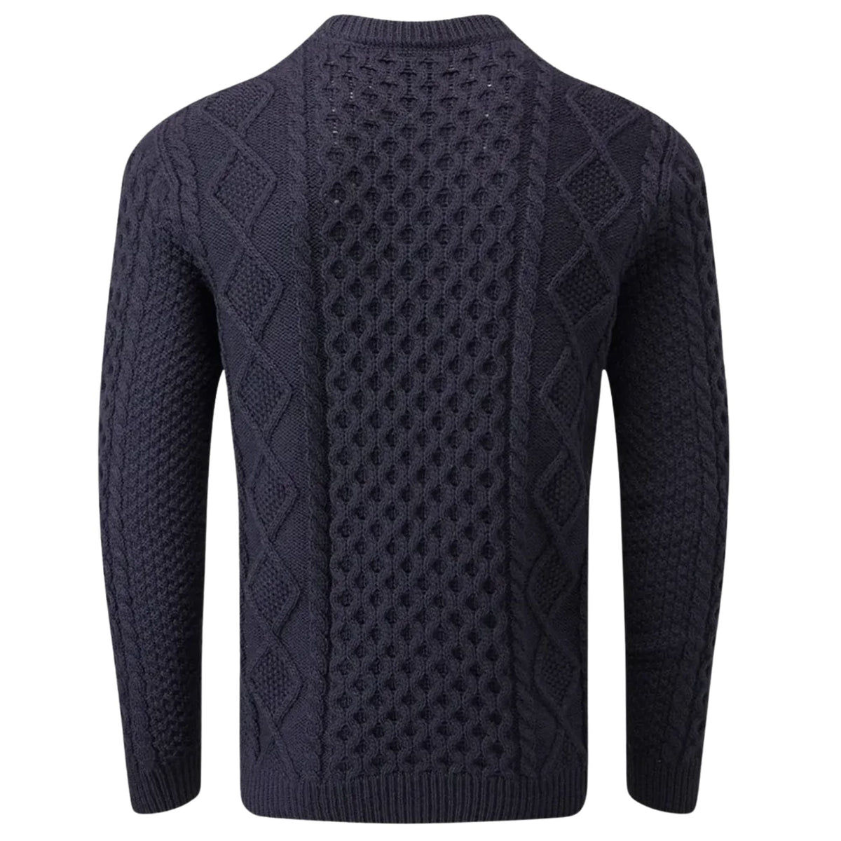 Gloverall Aran Jumper - Navy