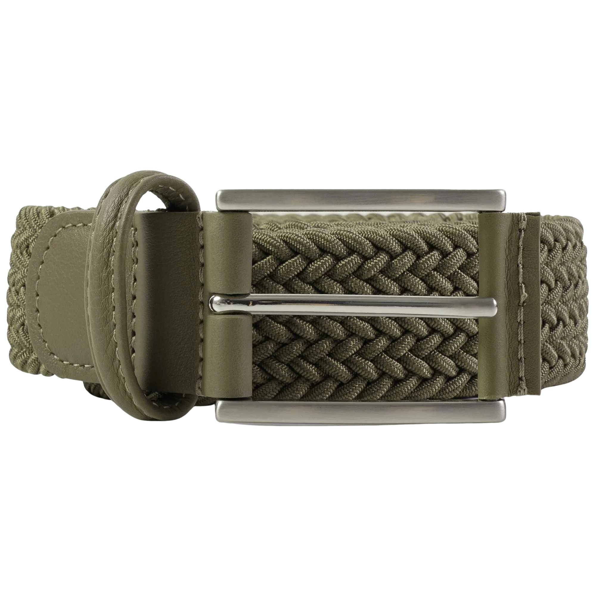 Anderson's Belts Woven Belt - Khaki