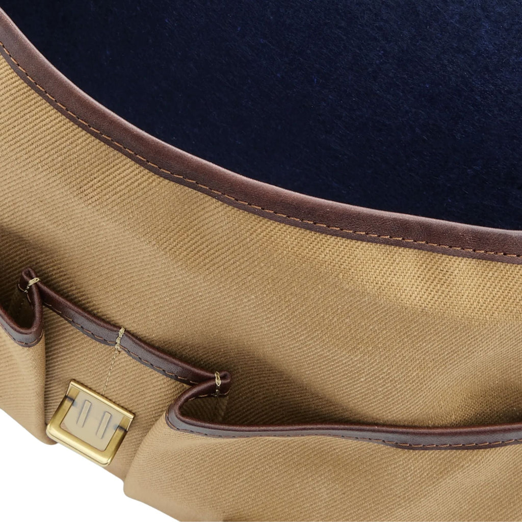 Bleu de Chauffe Sac Business Musette Weekend Bag - Camel