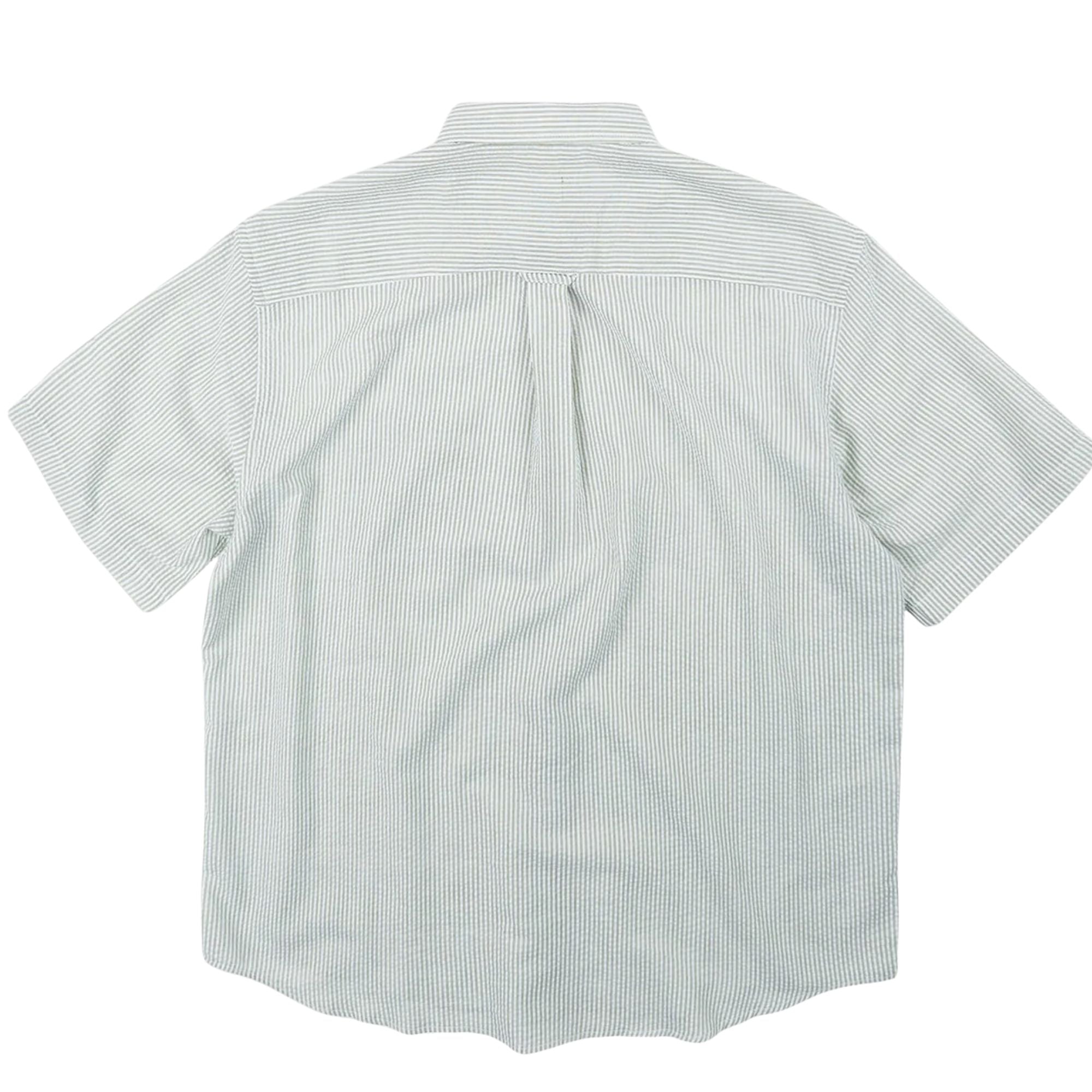 FrizmWORKS OG Stripe Seersucker Shirt - Green