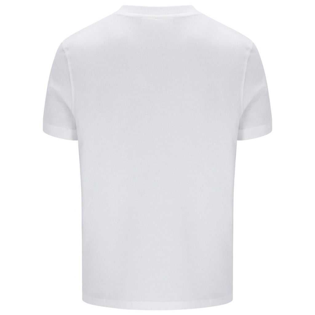 Sergio Tacchini Master Crewneck T-Shirt - White/Princess Blue