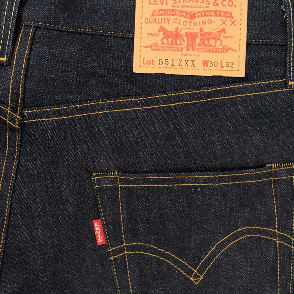 Levi's® Vintage Clothing Levis Vintage 1962 551 ZXX Selvedge Denim Jeans