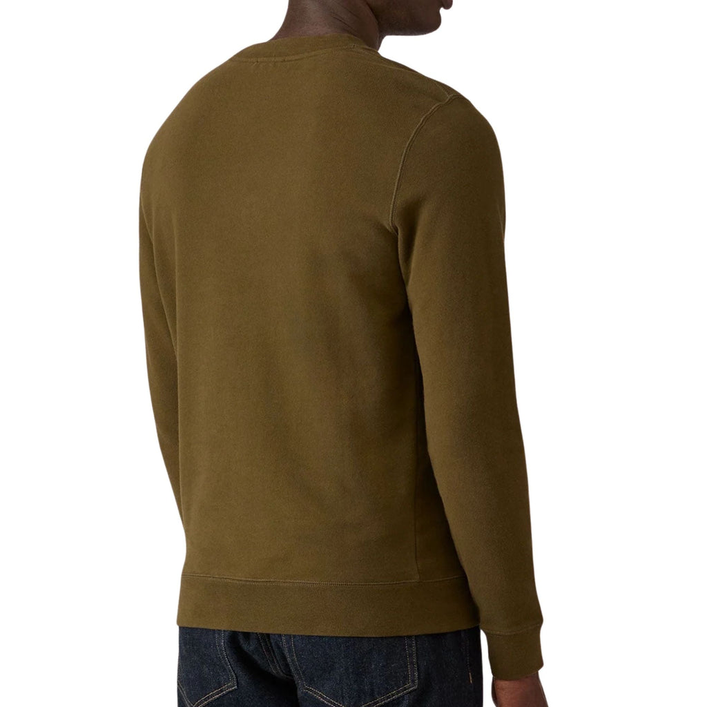Sunspel Loopback Sweatshirt - Loden Green