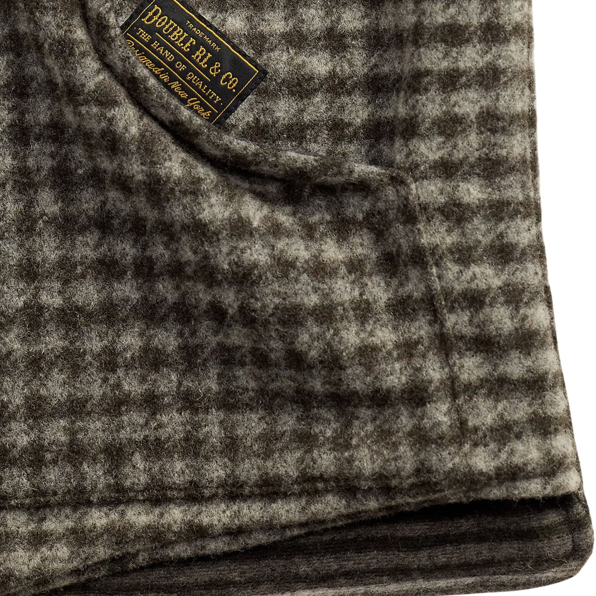 RRL by Ralph Lauren  Reversible Double-Knit Jacquard Gilet - Black/Multi