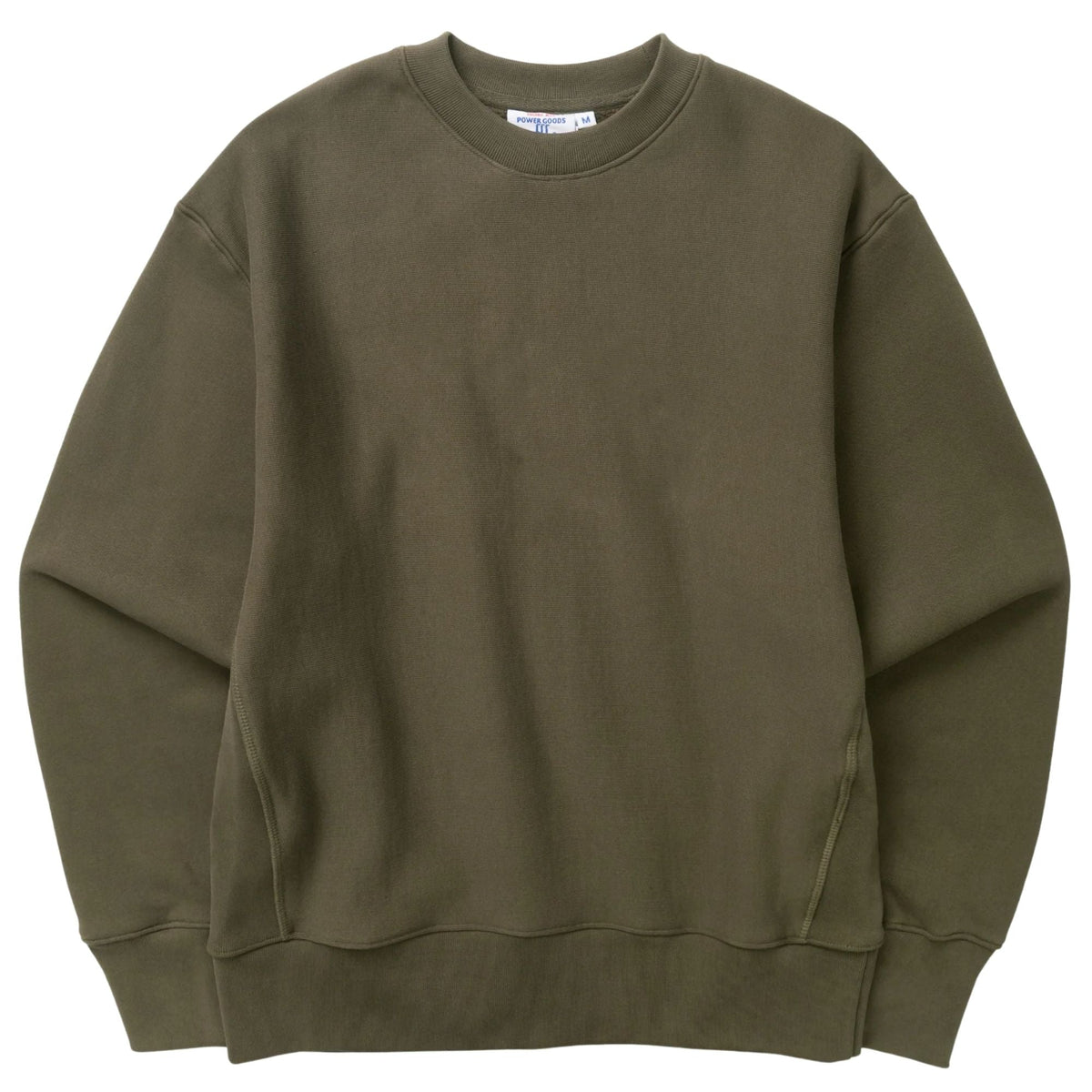 Power Goods Super Weight Crewneck - Dark Olive