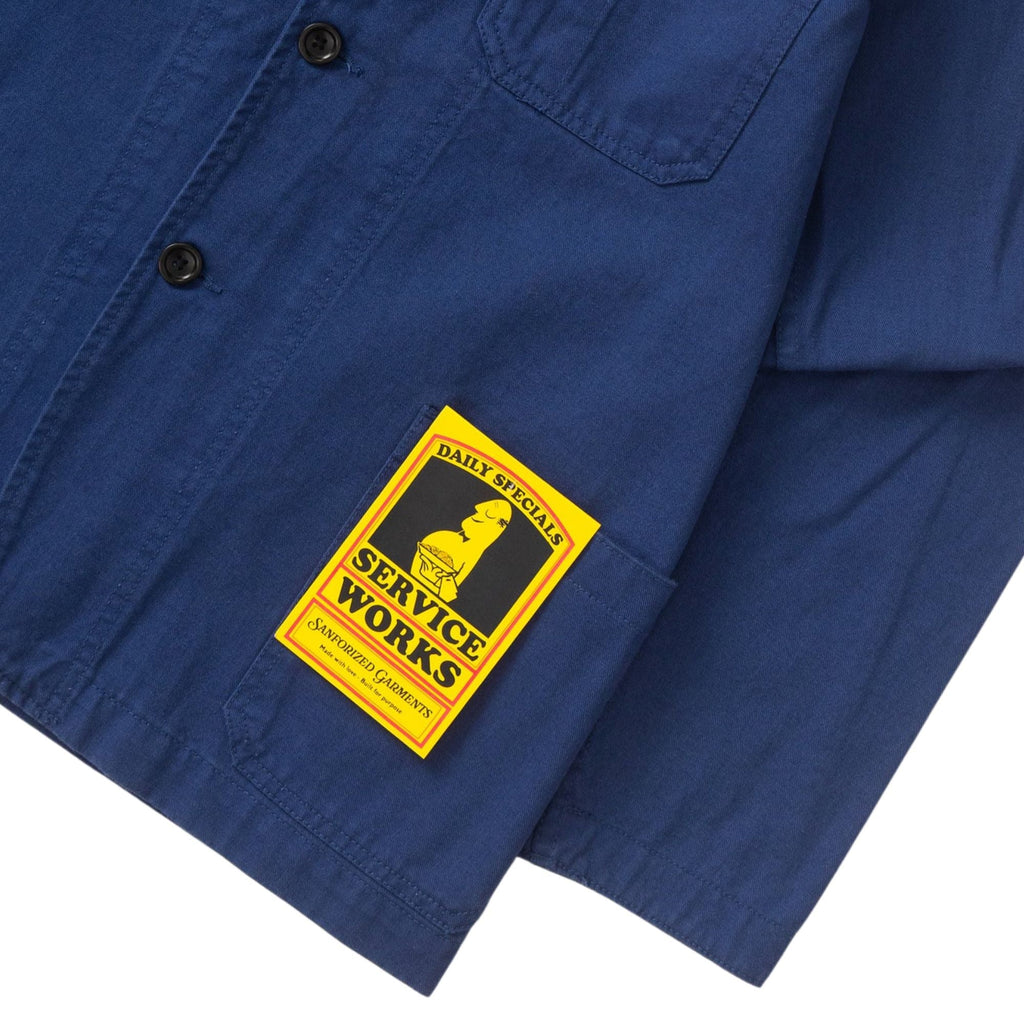 Service Works Twill Server Suit Jacket - Blue